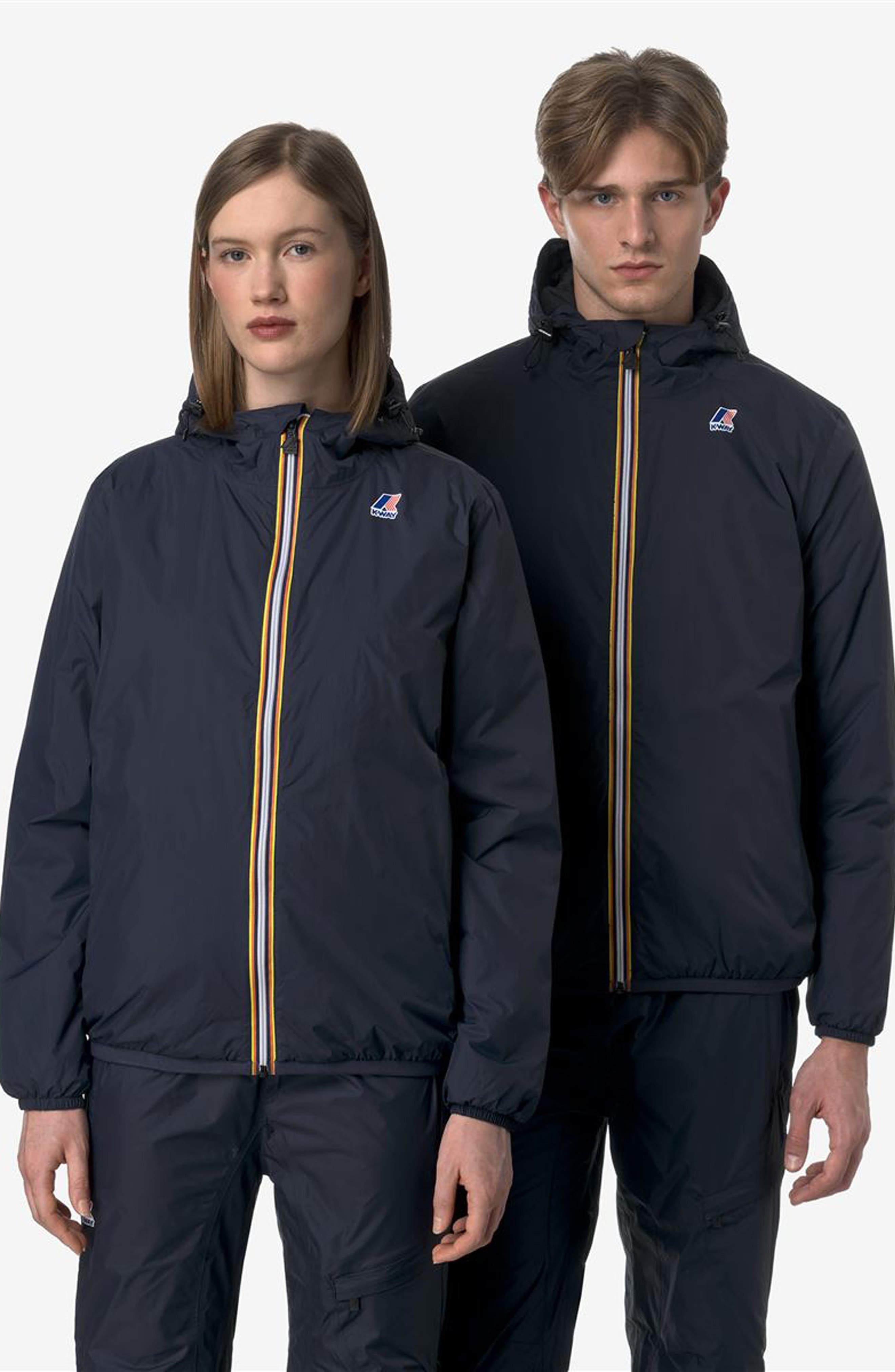K-Way Le Vrai 4.0 Claude Warm Water Repellent Jacket in Blue Deep Cobalt at Nordstrom - 6