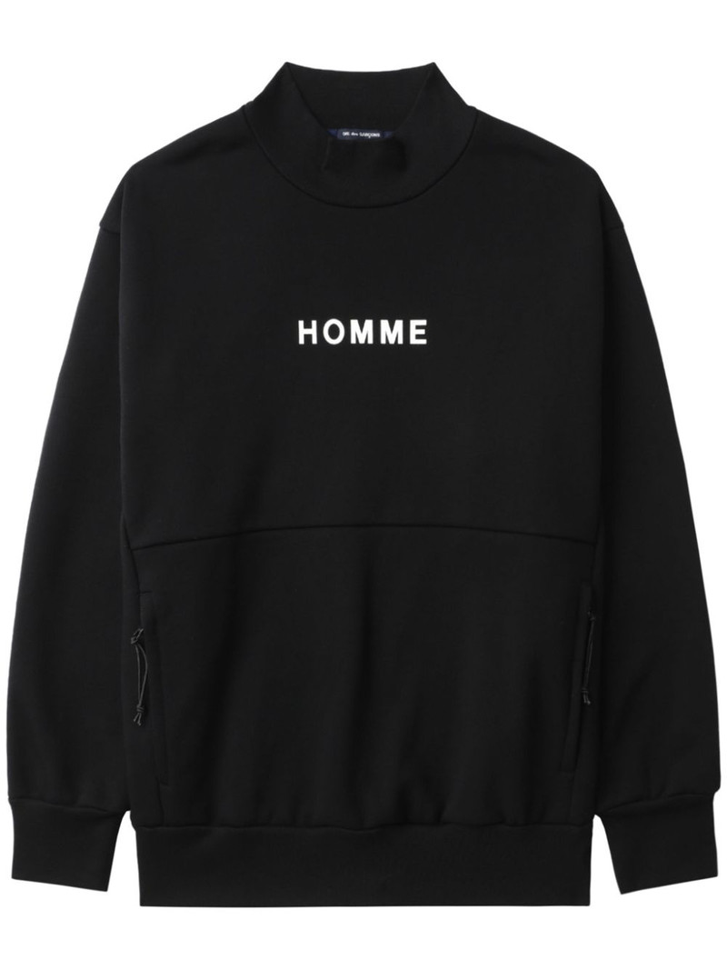 logo-print sweatshirt 1