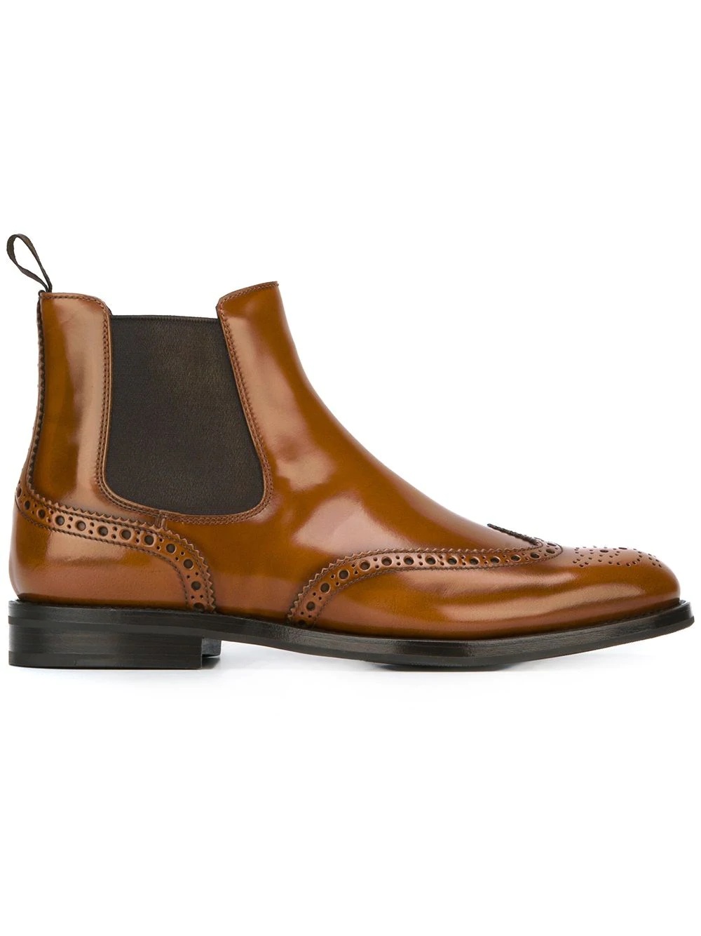 Ketsby Wg brogue Chelsea boots - 1