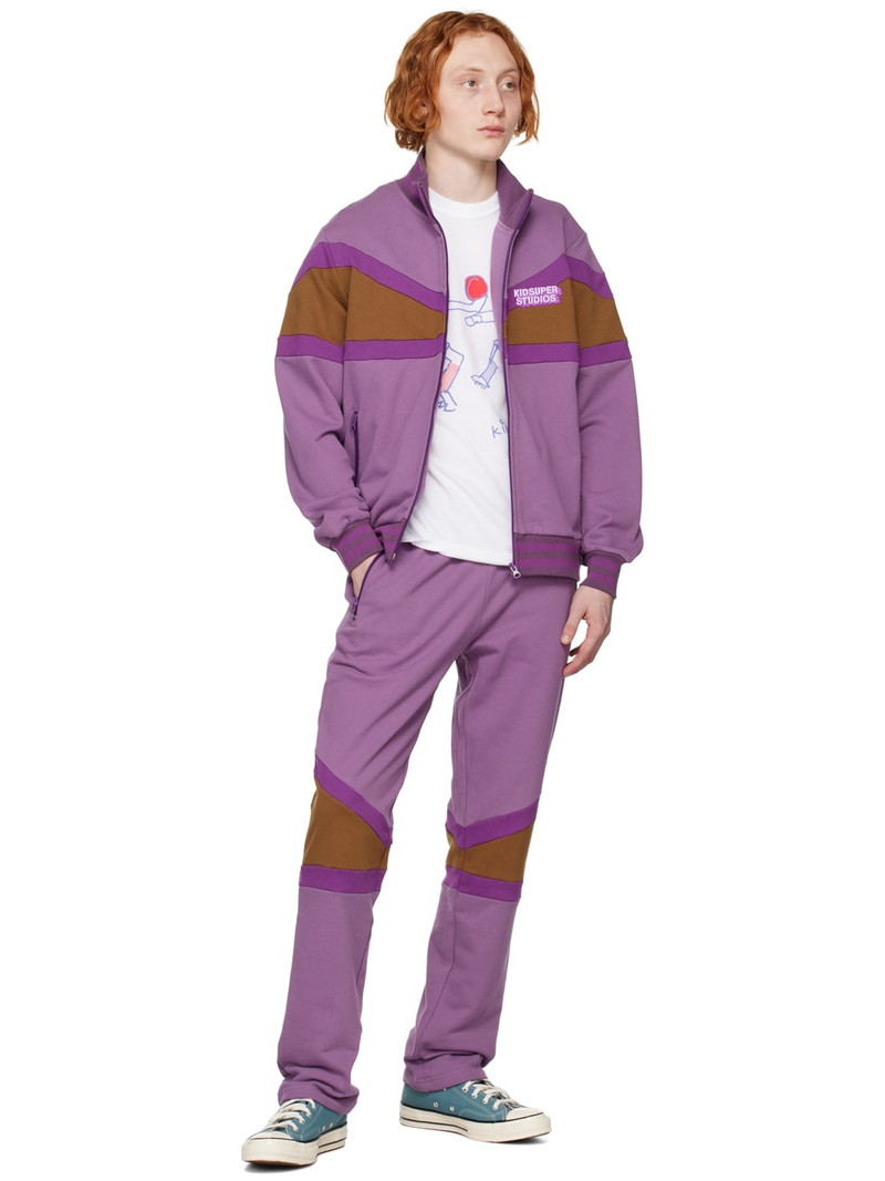 KidSuper Purple K Track Jacket outlook