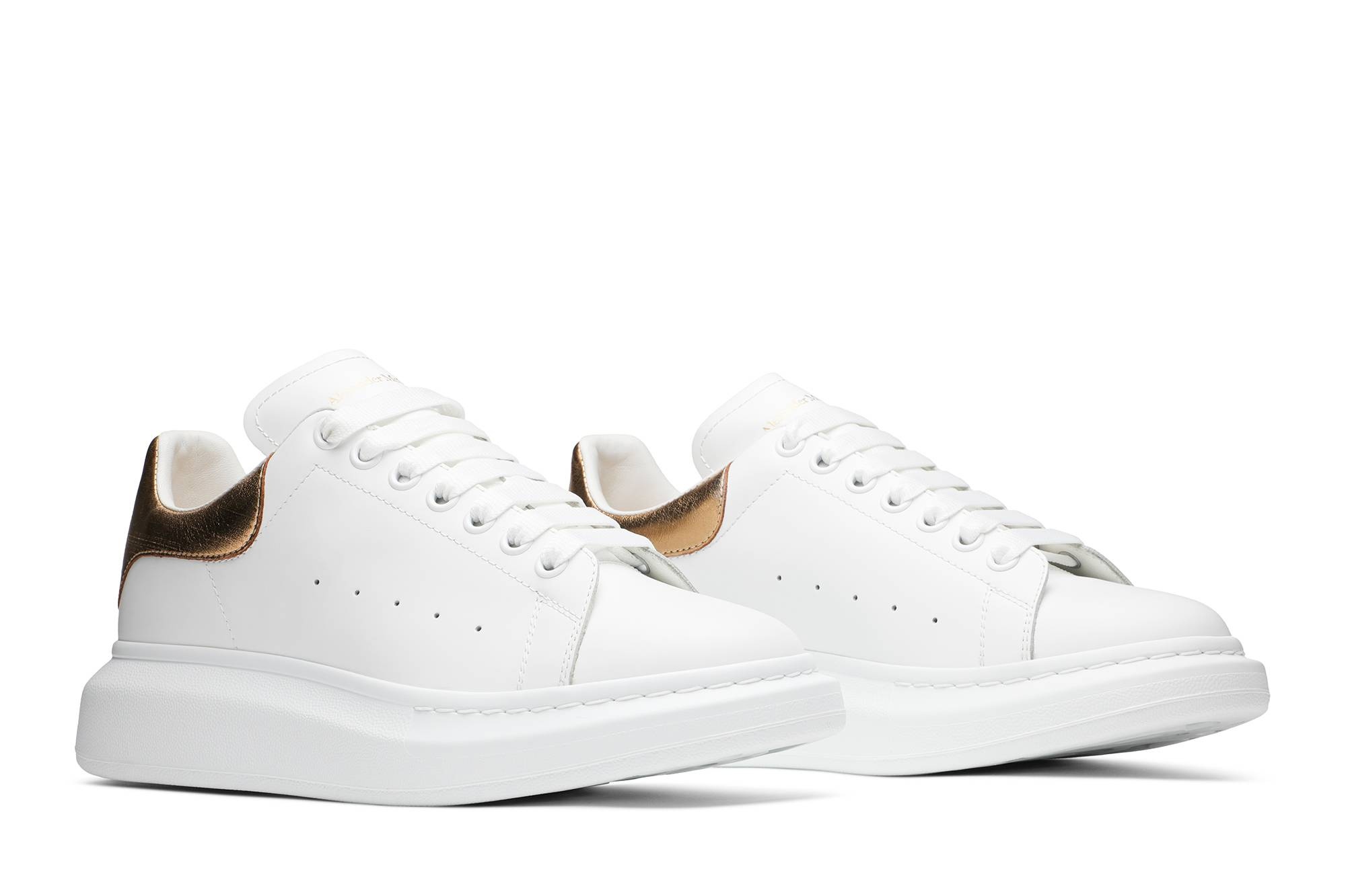 Alexander McQueen Oversized Sneaker 'White Gold' - 8