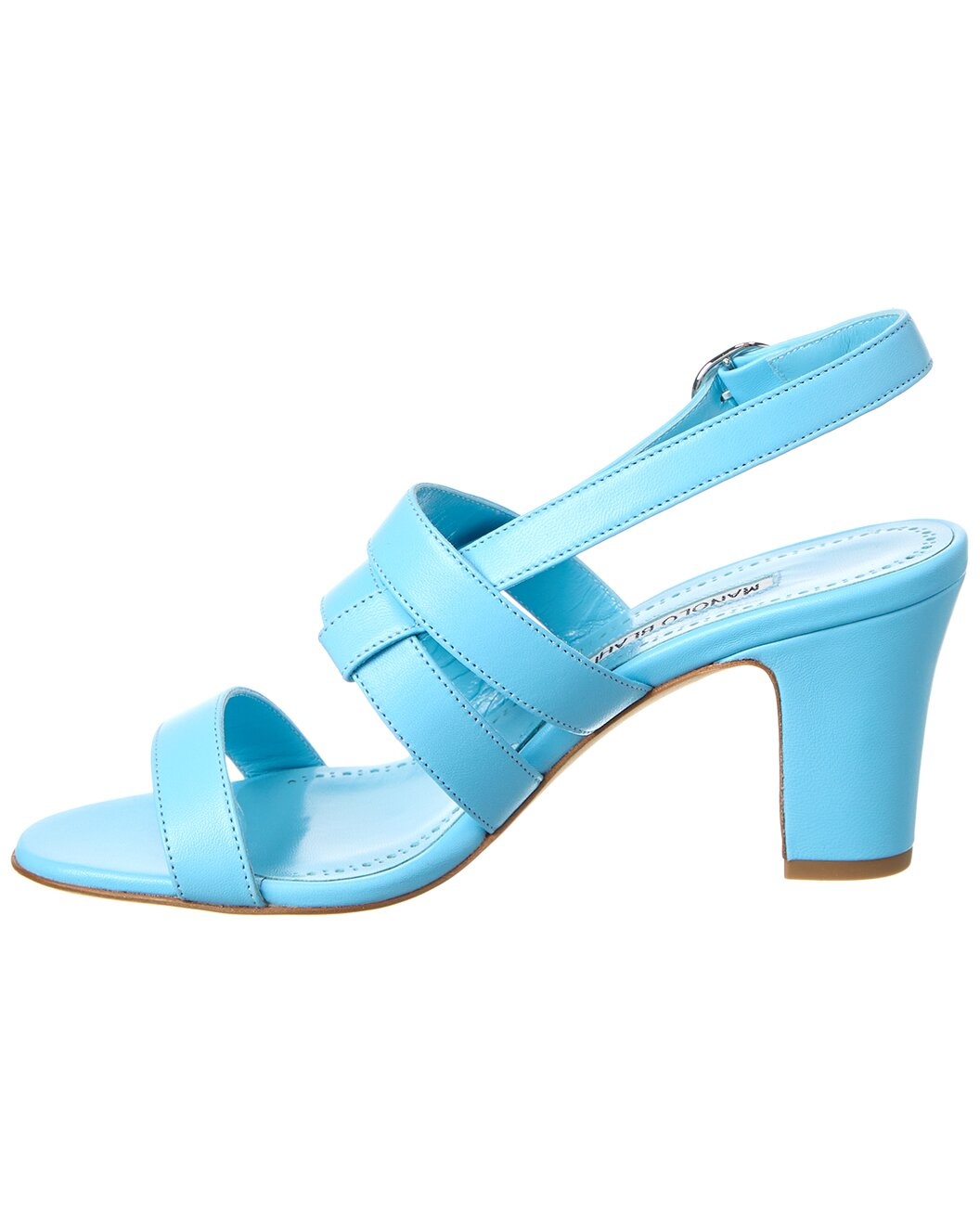 Manolo Blahnik Memaarhi 70 Leather Sandal - 2