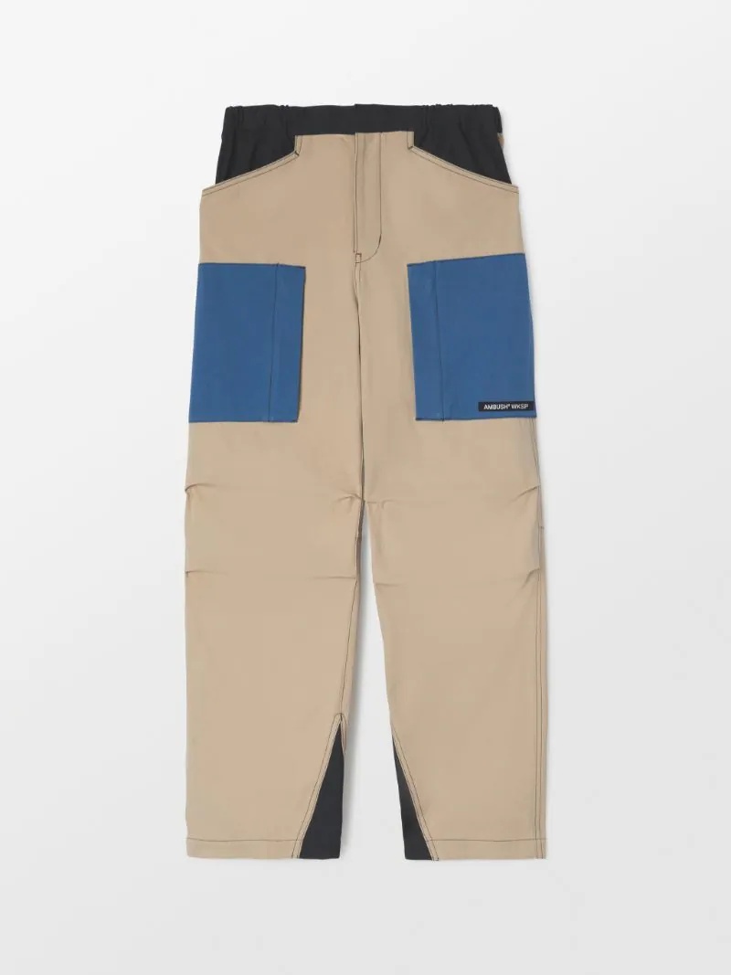 PANELLED CARGO PANTS - 1