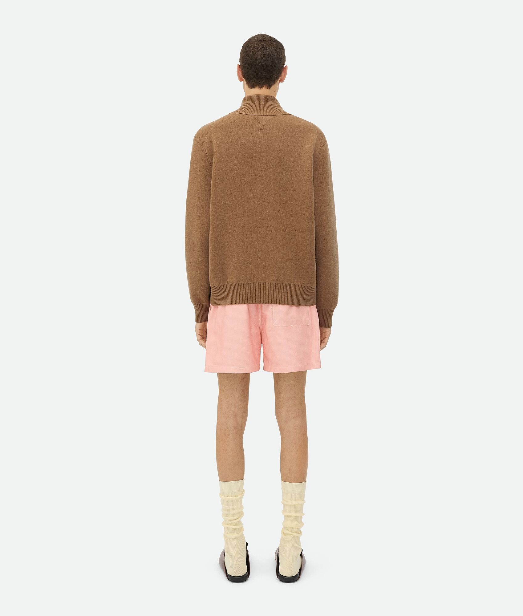 Compact Cashmere Zip Up Jumper - 3