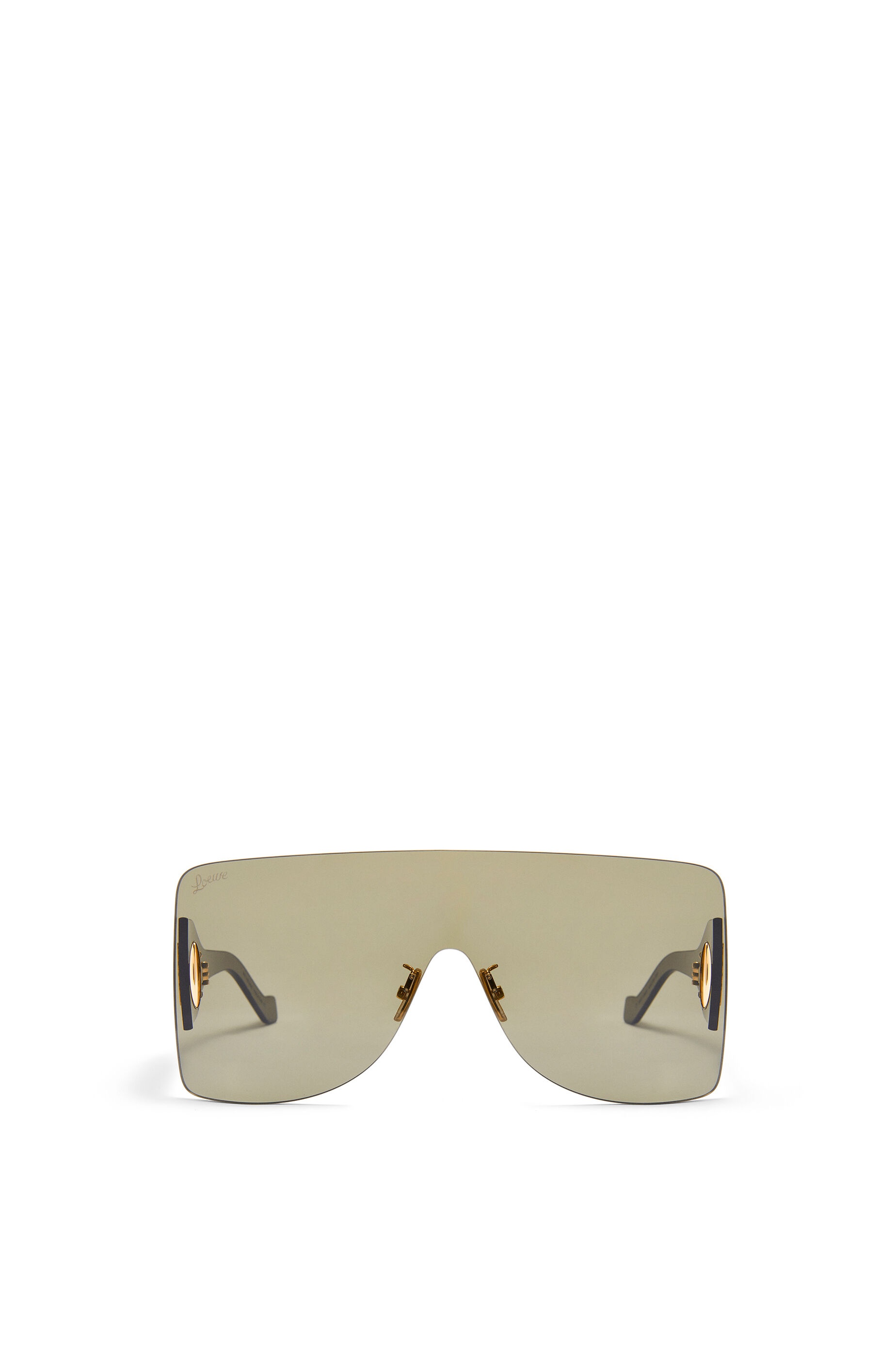 Rectangular mask sunglasses in nylon - 1