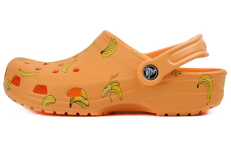 (WMNS) Crocs Classic clog Sports sandals 'Orange' 206375-801 - 2