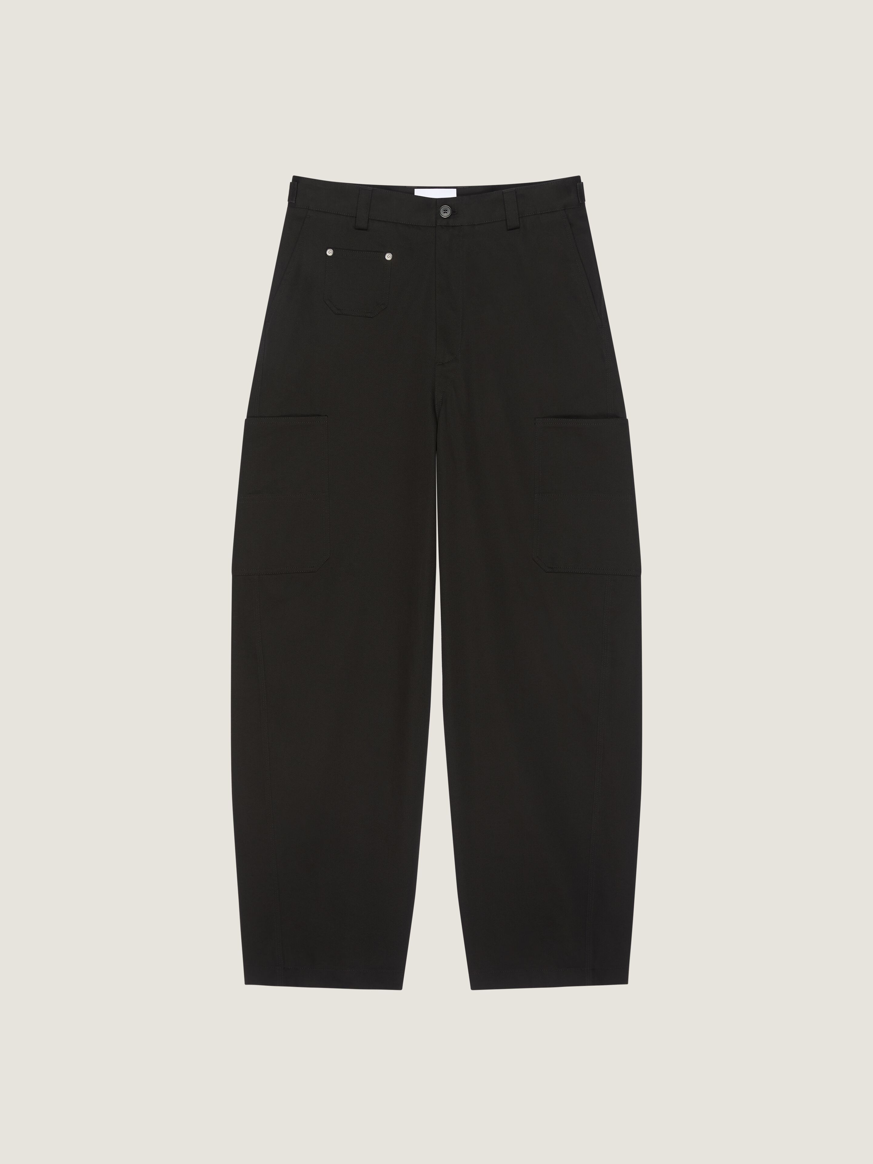 COUTURE SEAM TROUSERS IN COTTON EMBROIDERED GIVENCHY PARIS - 1