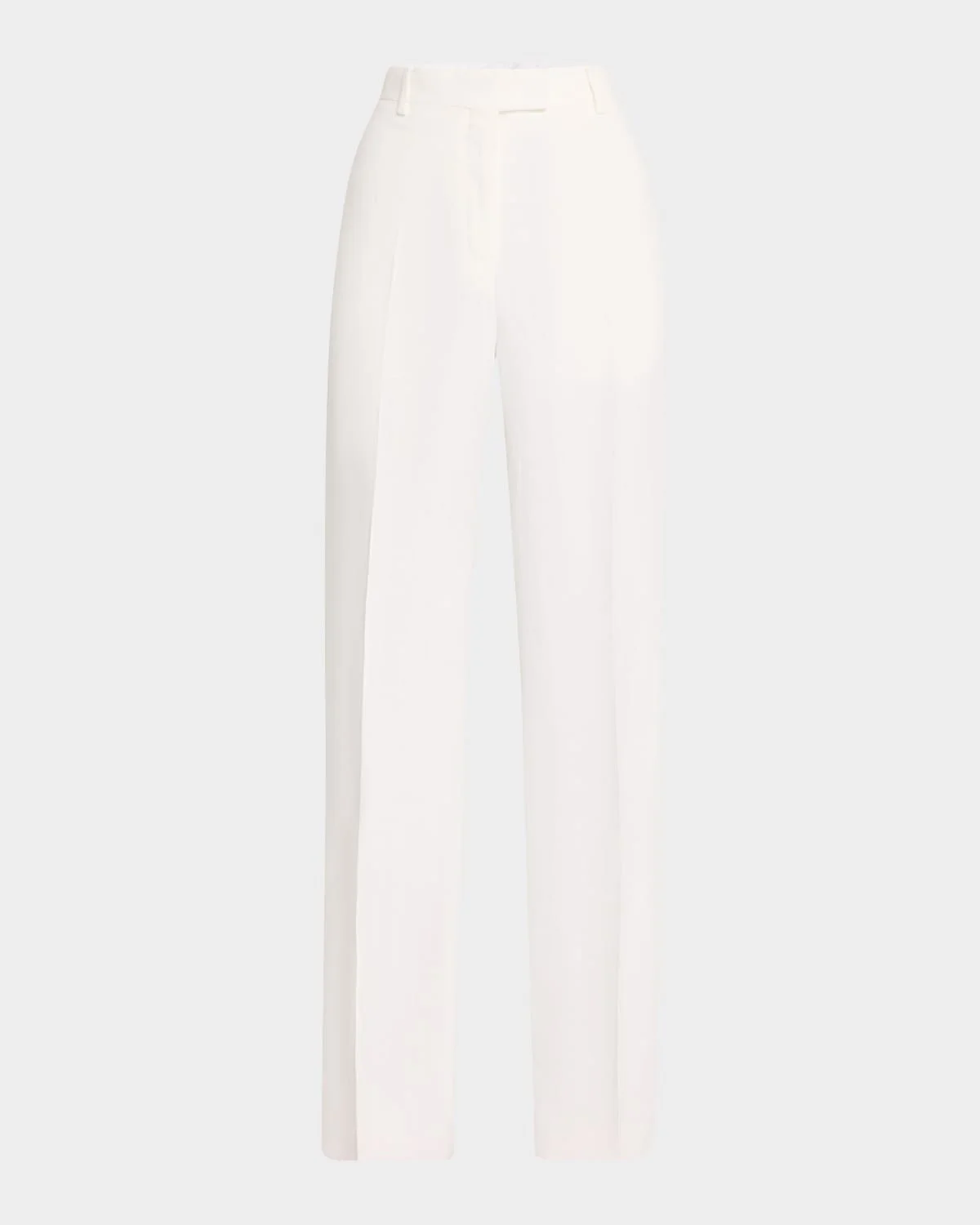 Linen Toile Straight-Leg Pants - 1