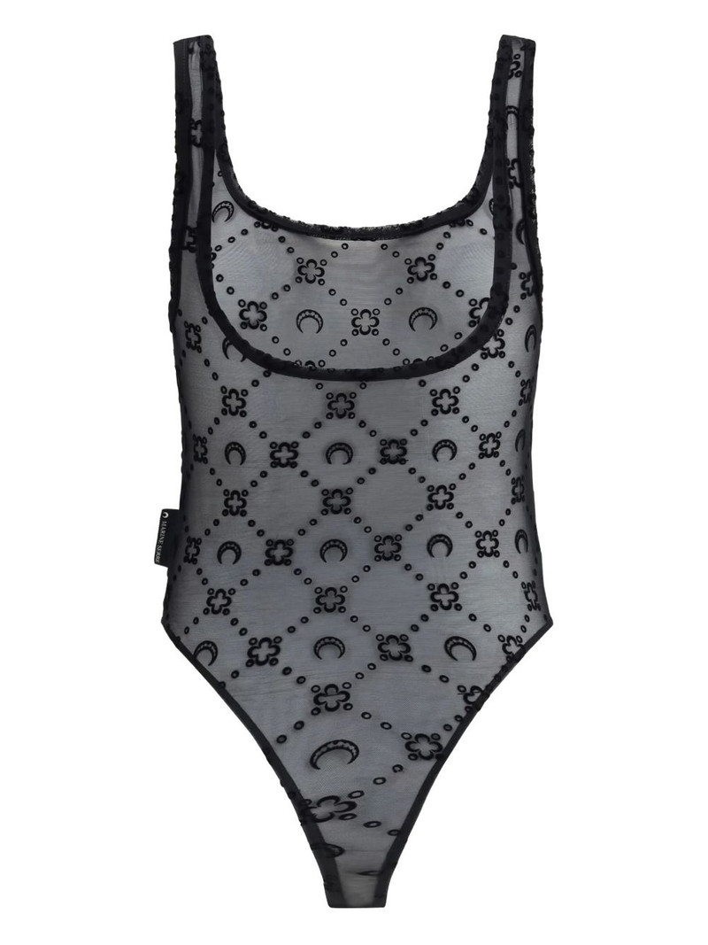 Marine Serre sleeveless bodysuit outlook