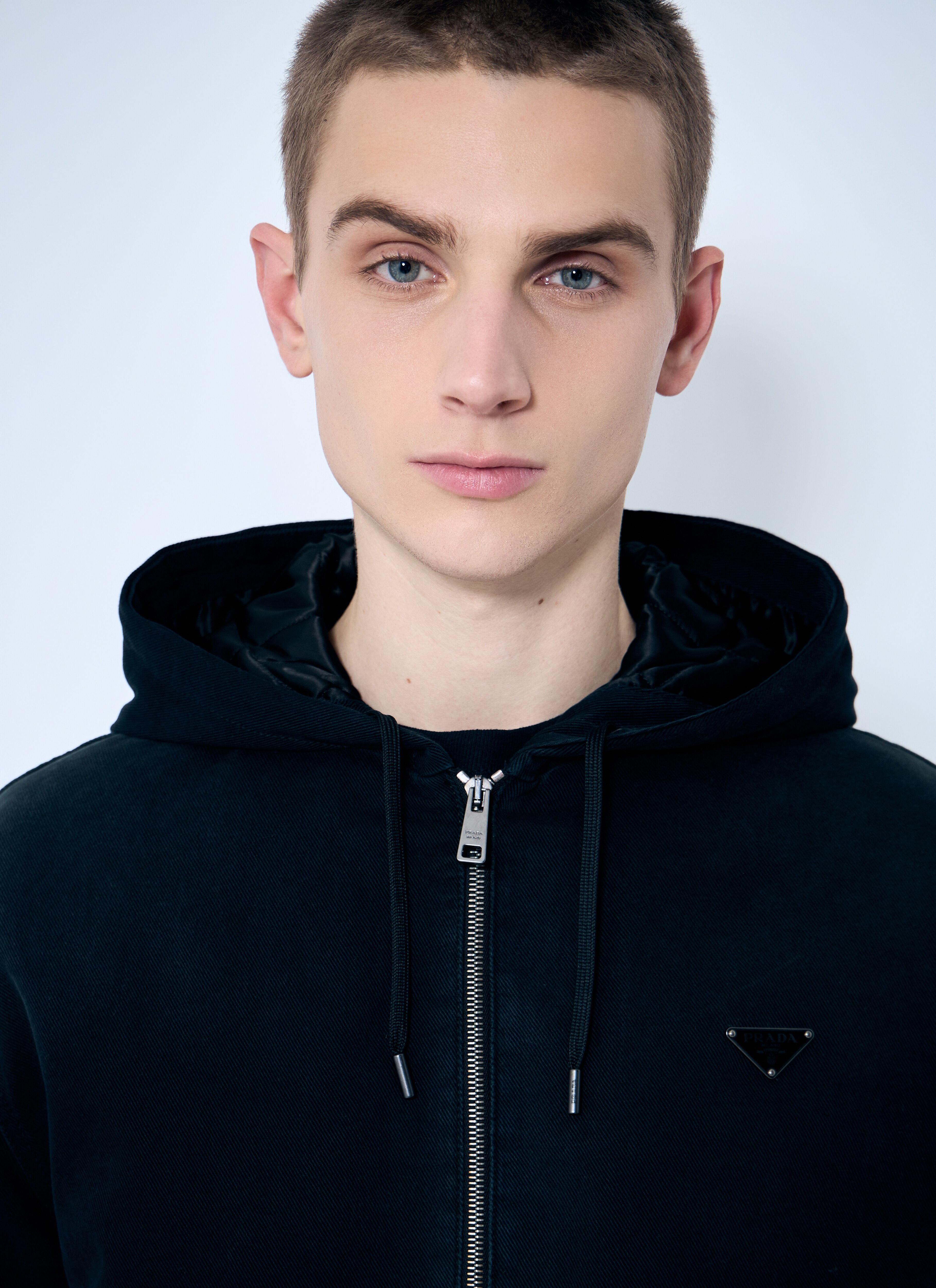 Denim Hooded Jacket - 5