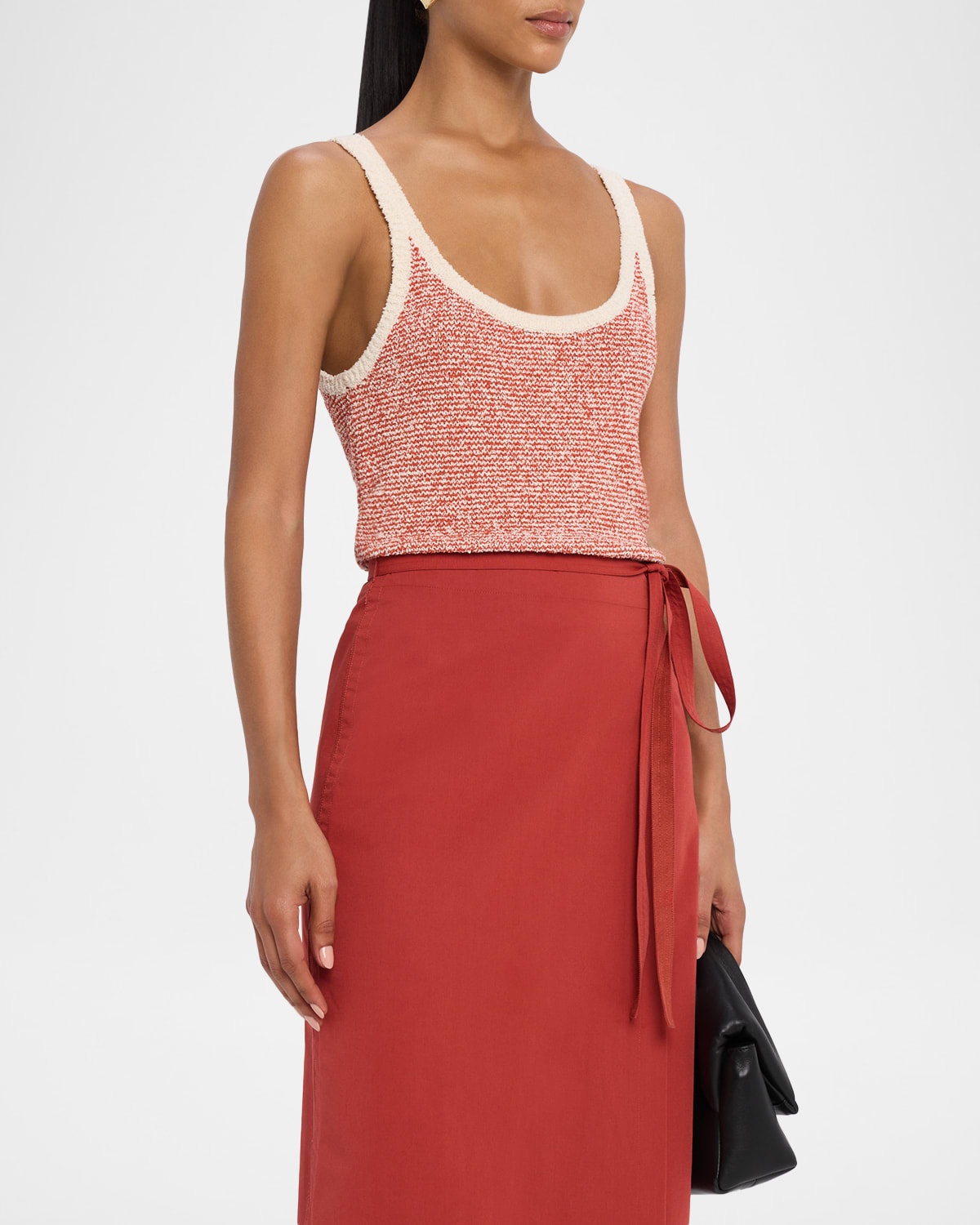 Stripe Scoop-Neck Tank Top - 4