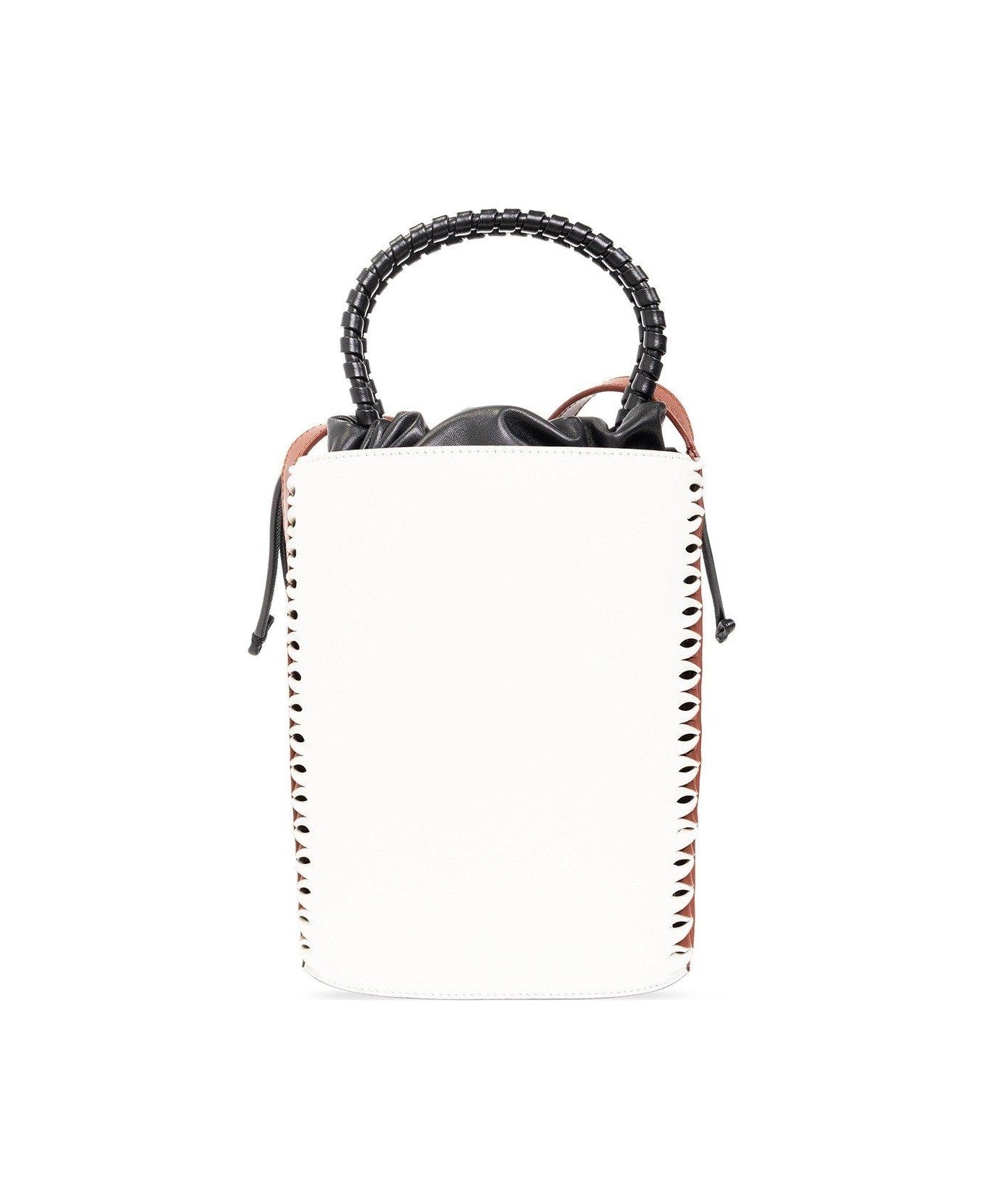 Colour-block Bucket Shoulder Bag - 2