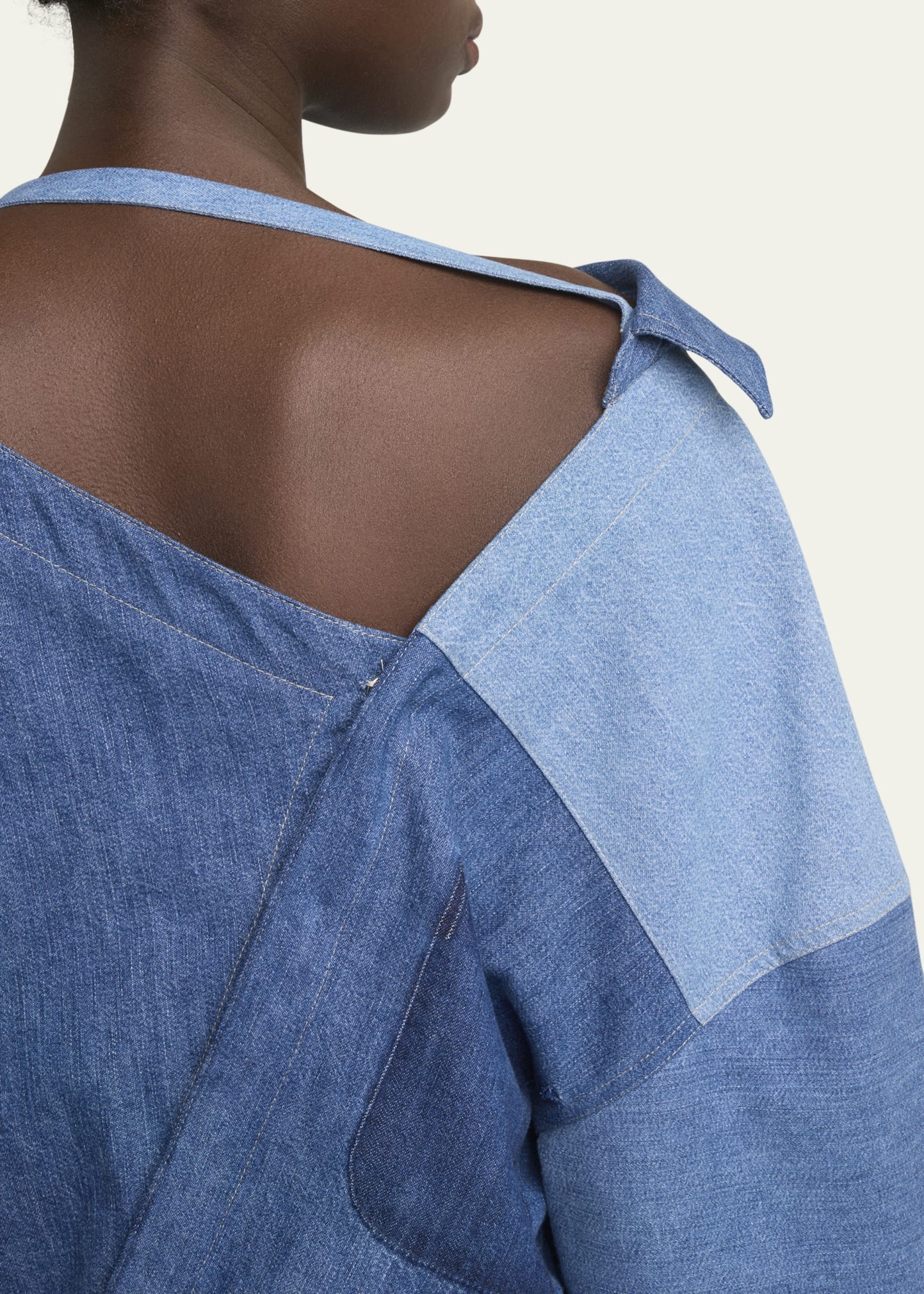 Denim Back-To-Front Shirt - 5