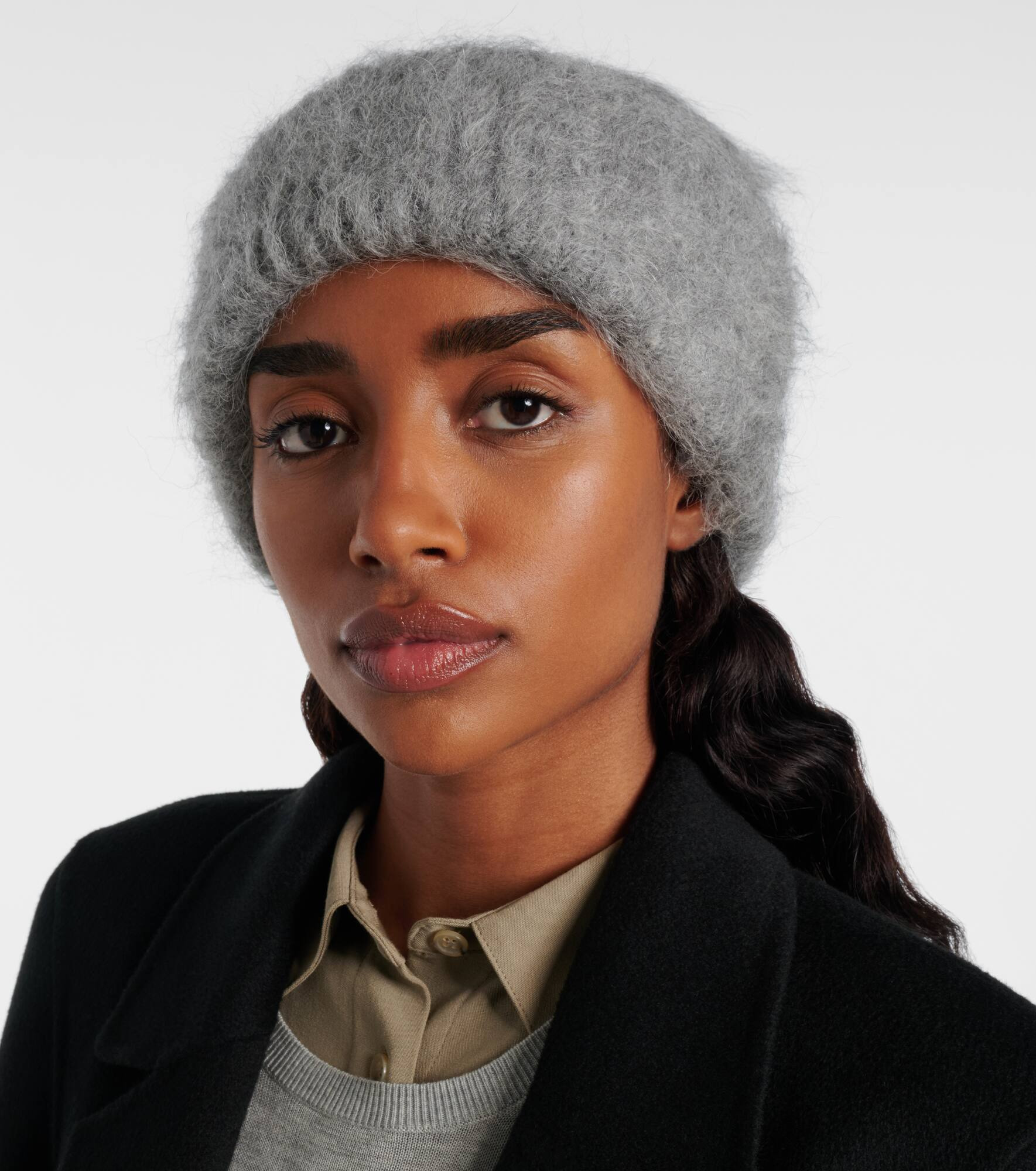 Alpaca-blend beanie - 2