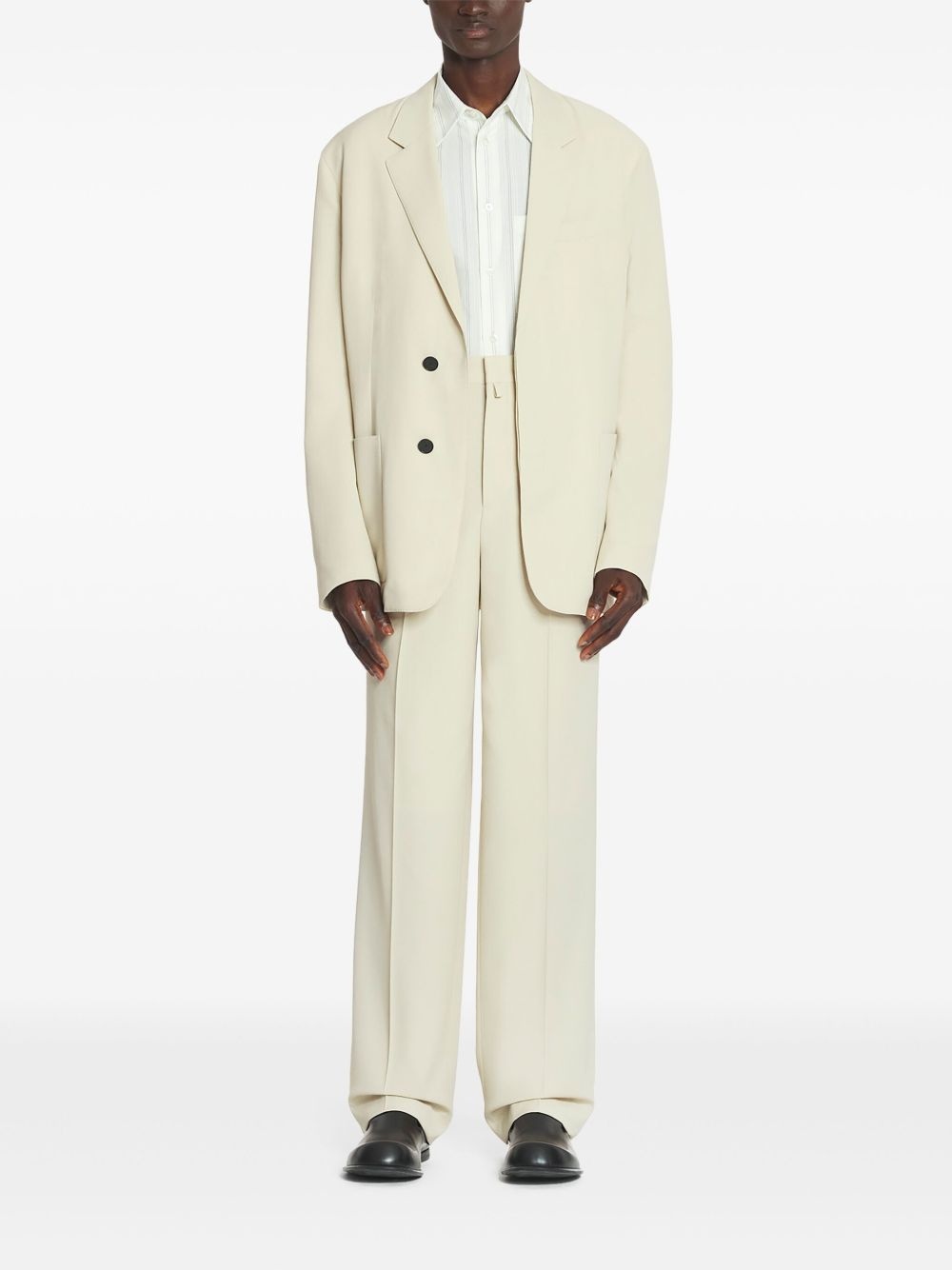 straight trousers - 2