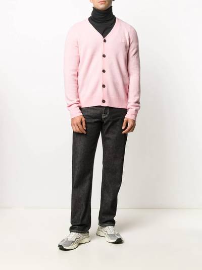 Acne Studios knitted V-neck cardigan outlook