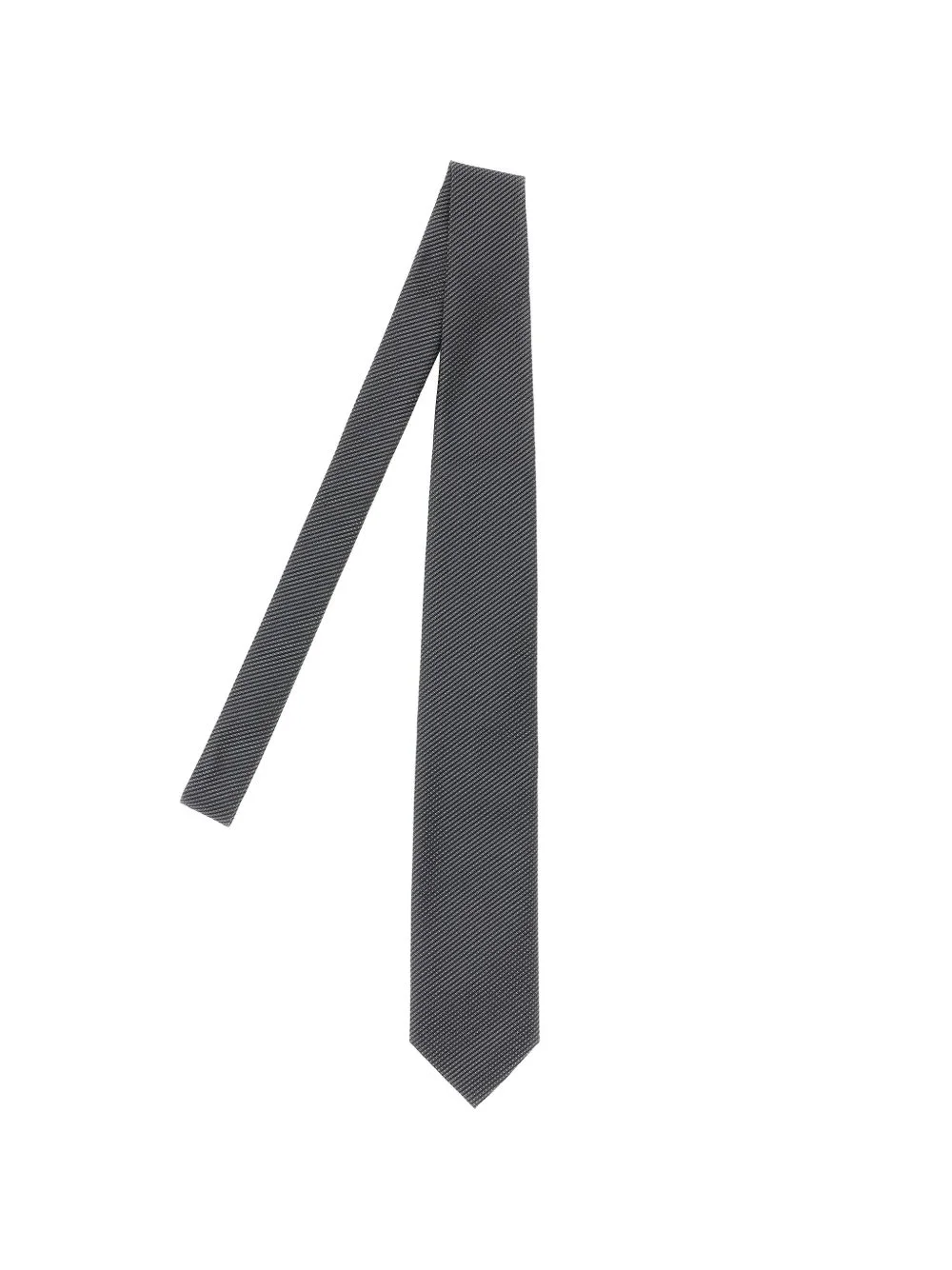 jacquard silk tie - 1