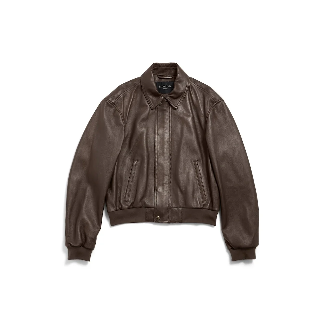 Men's Taxi Jacket in Dark Brown - 1