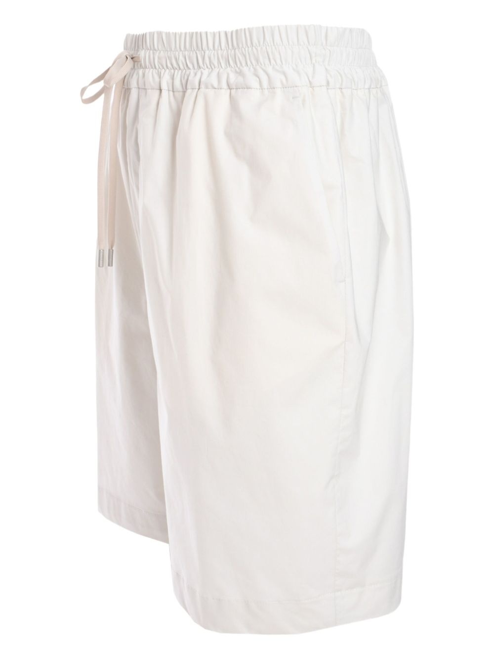 drawstring-waist shorts - 3
