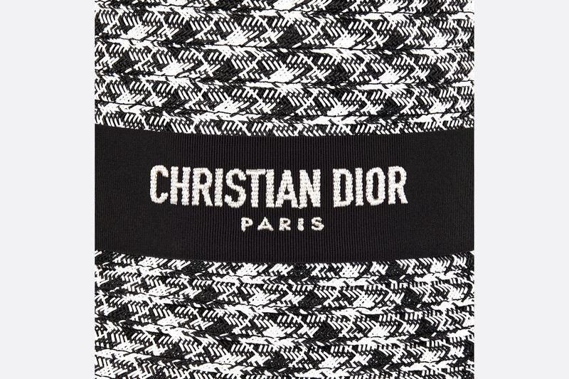 D-Bobby Houndstooth Large Brim Hat 6