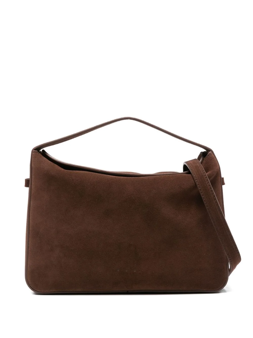 suede tote bag - 1