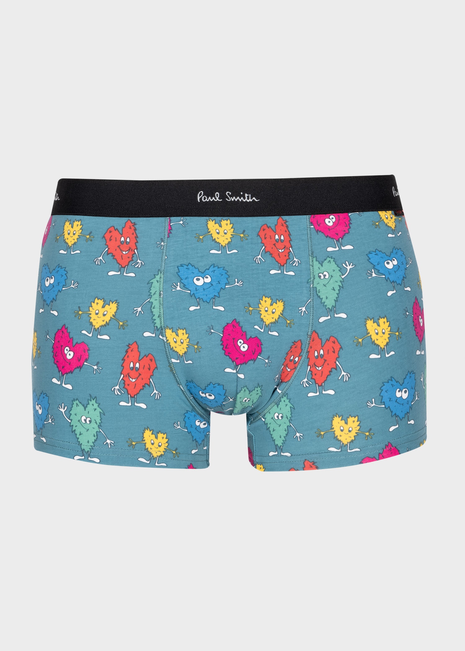 'Furry Hearts' Print Boxer Briefs - 1
