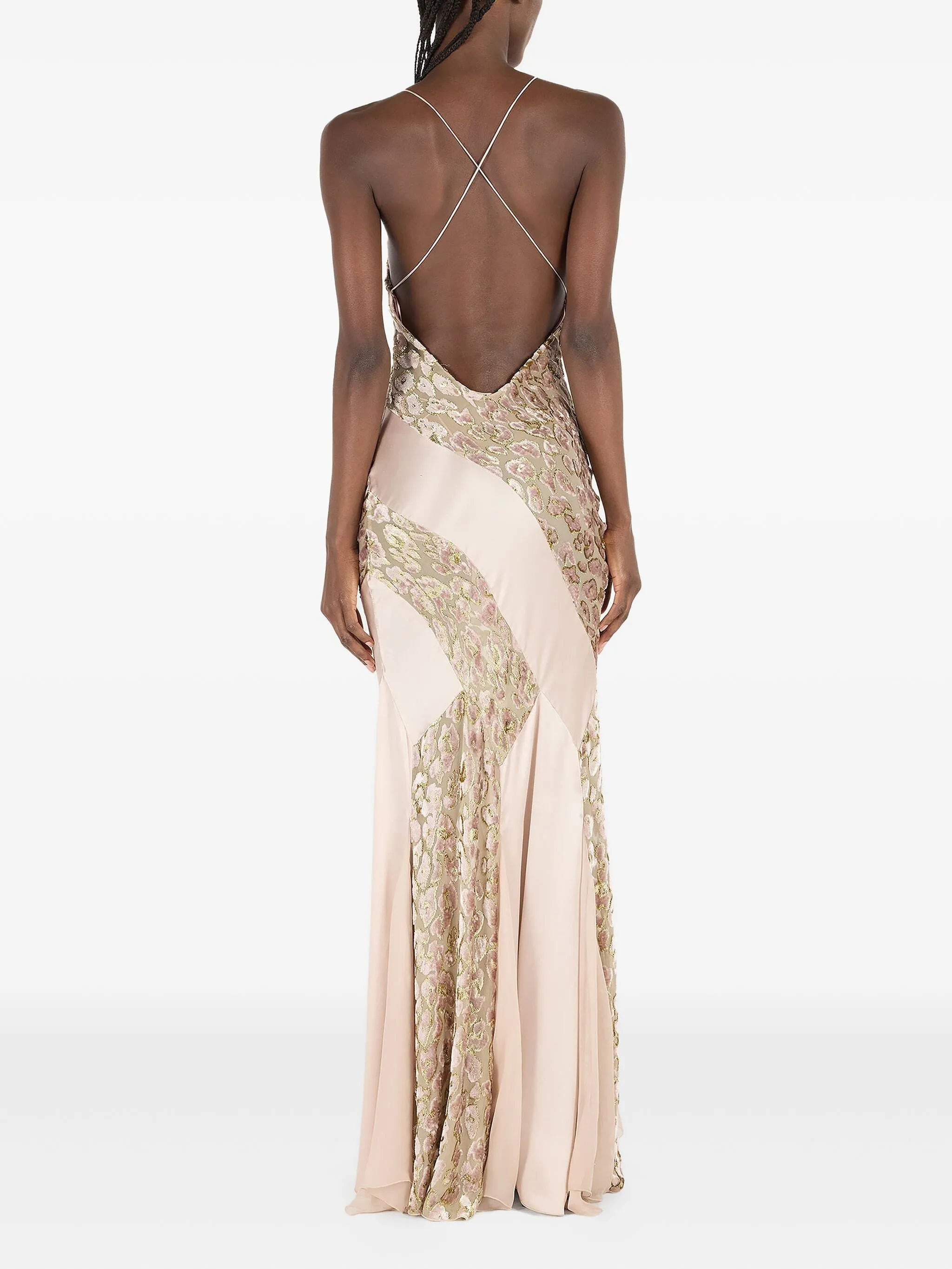 Roberto Cavalli Cowl-neck Dress - 4