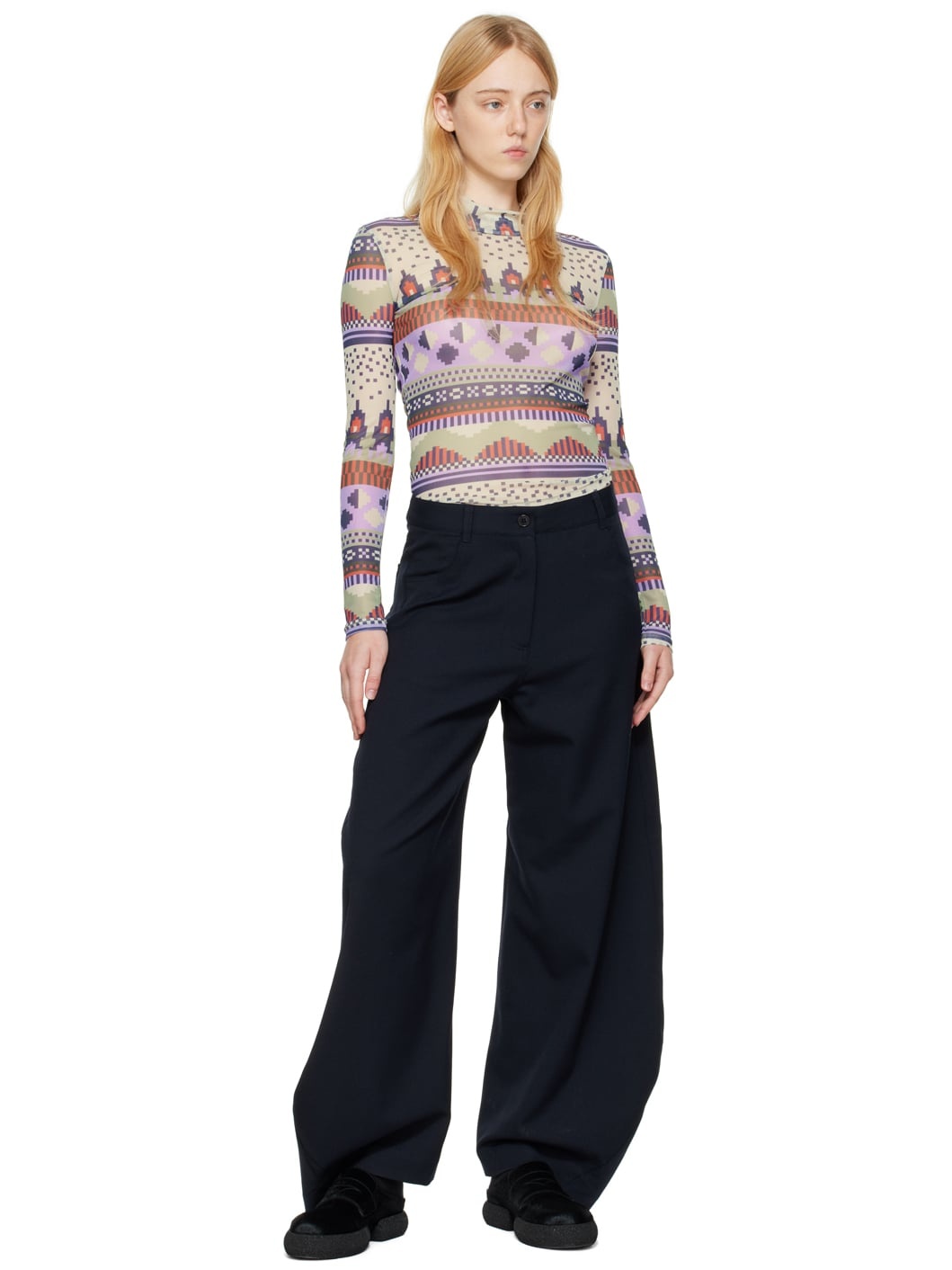 SSENSE Exclusive Multicolor Turtleneck - 5