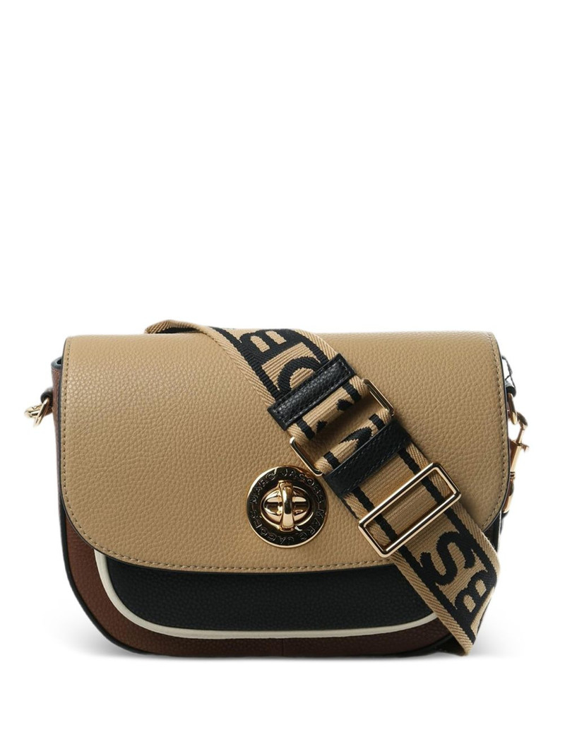logo-strap shoulder bag 1