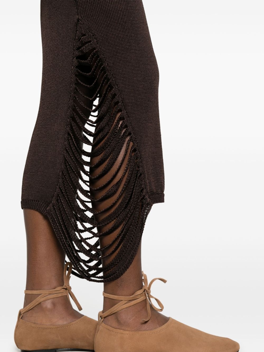 Stalacite slip midi dress - 5
