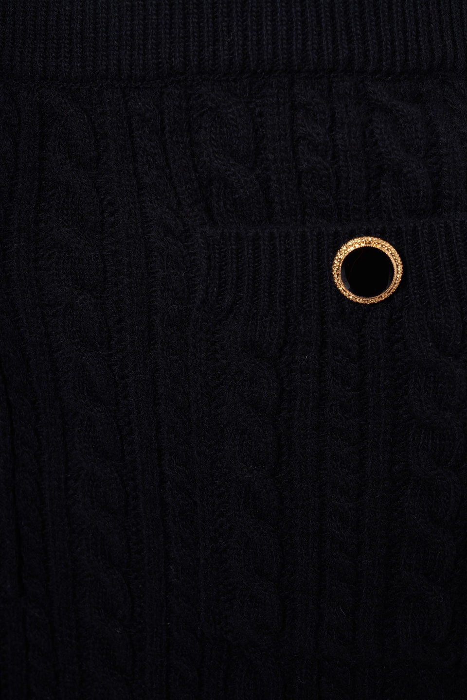 WOOL BLEND KNITTED MINI SKIRT WITH JWL BUTTONS - 3