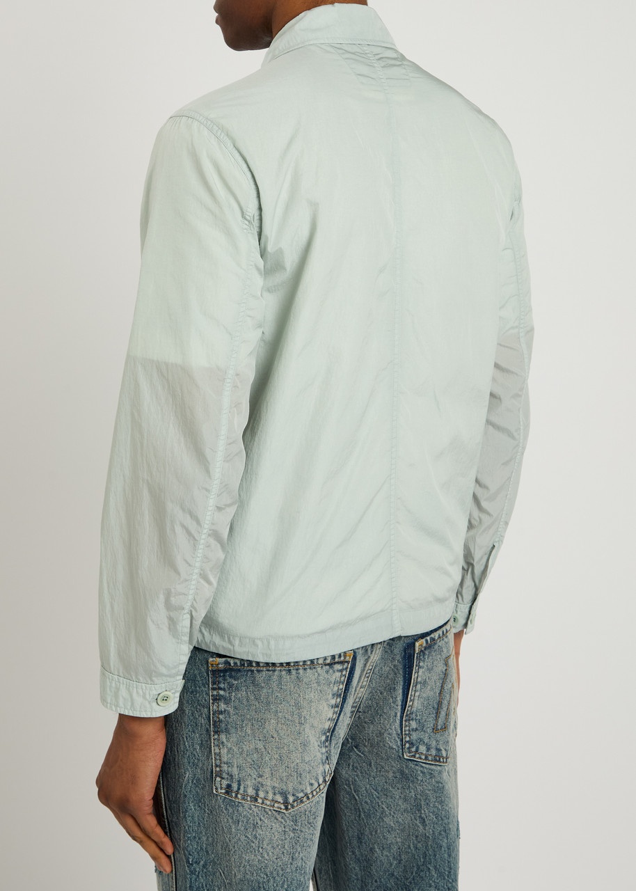 C.P. Company Logo-embroidered Shell Overshirt - 3