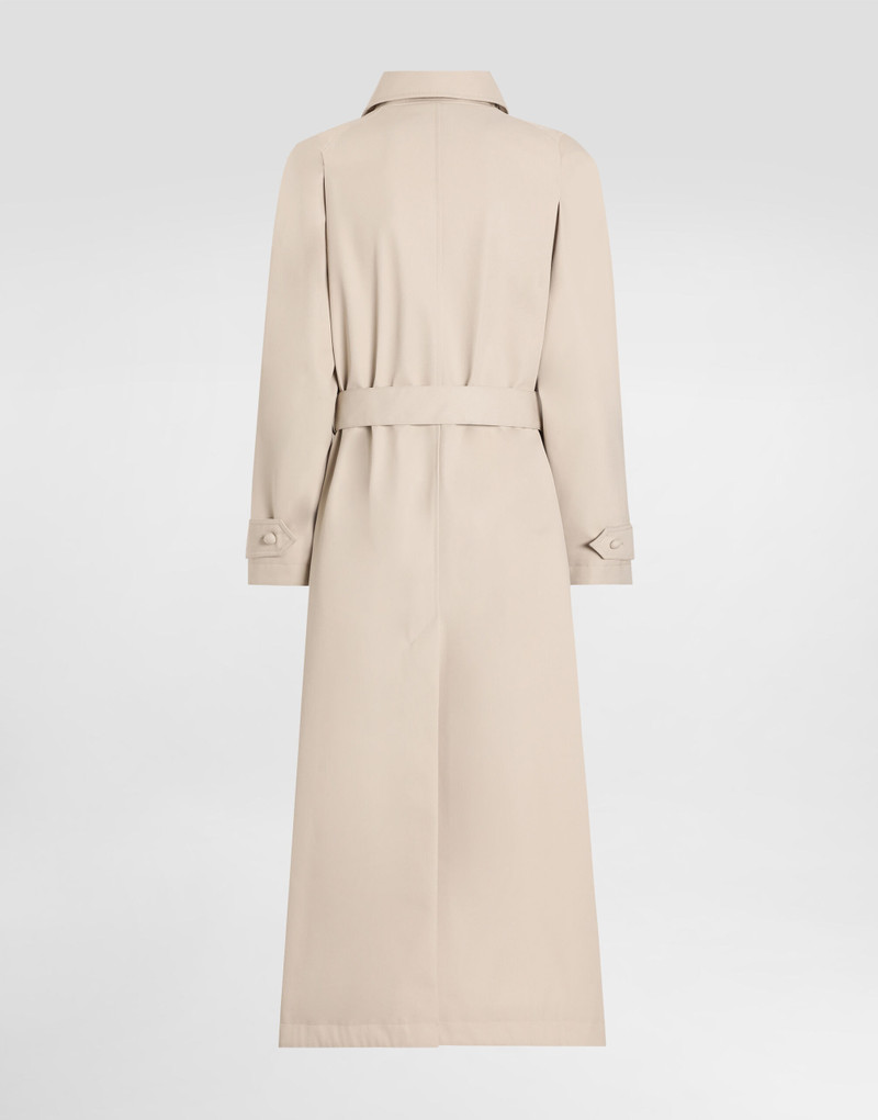 Dolce & Gabbana Cotton drill trench coat outlook