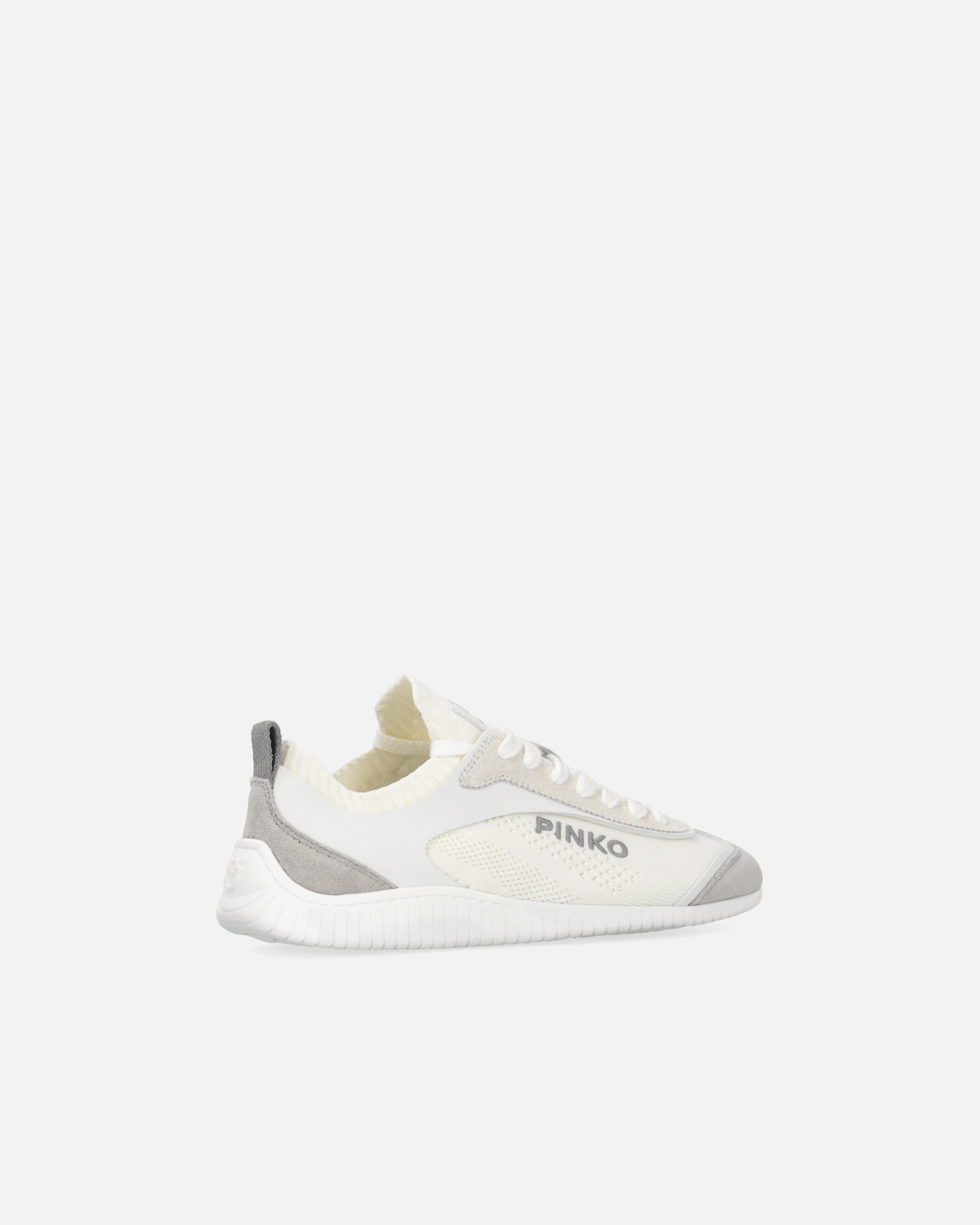LIGHTWEIGHT KNIT FABRIC AND MICROFIBRE SNEAKERS - 3