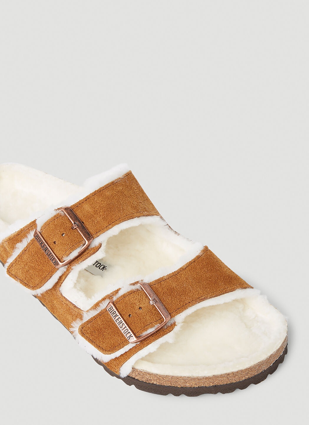 Arizona Shearling Sandals - 5