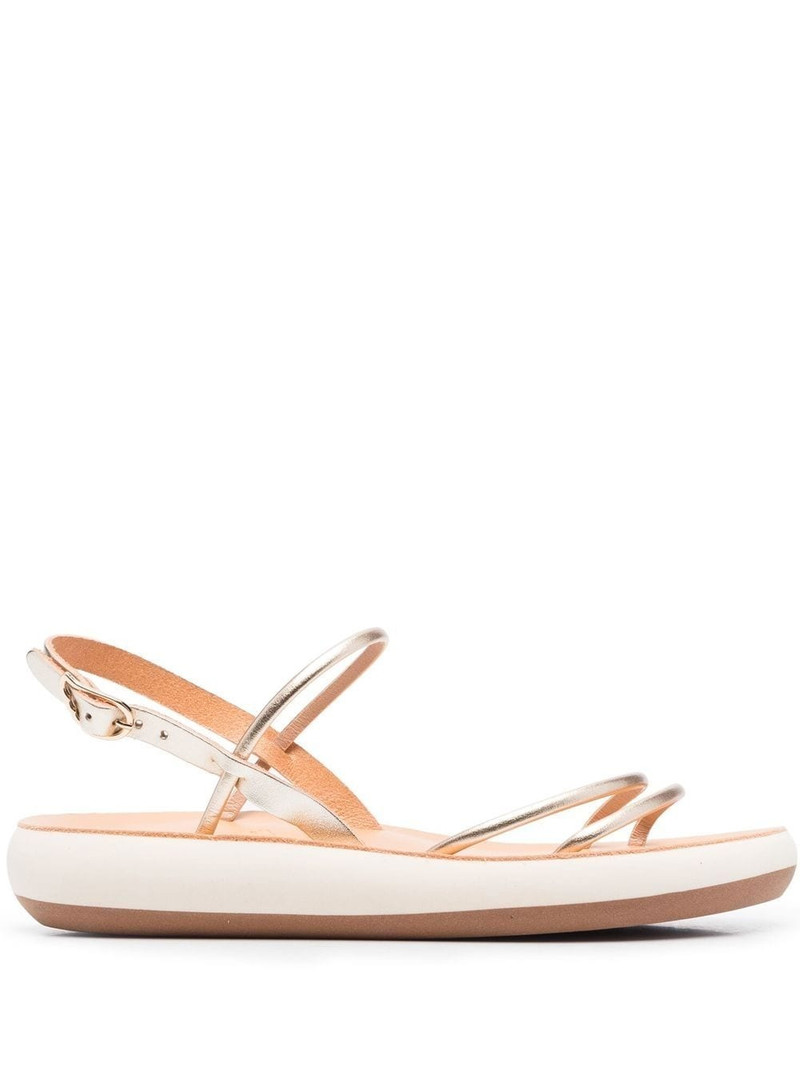 Polis metallic-strap sandals 1