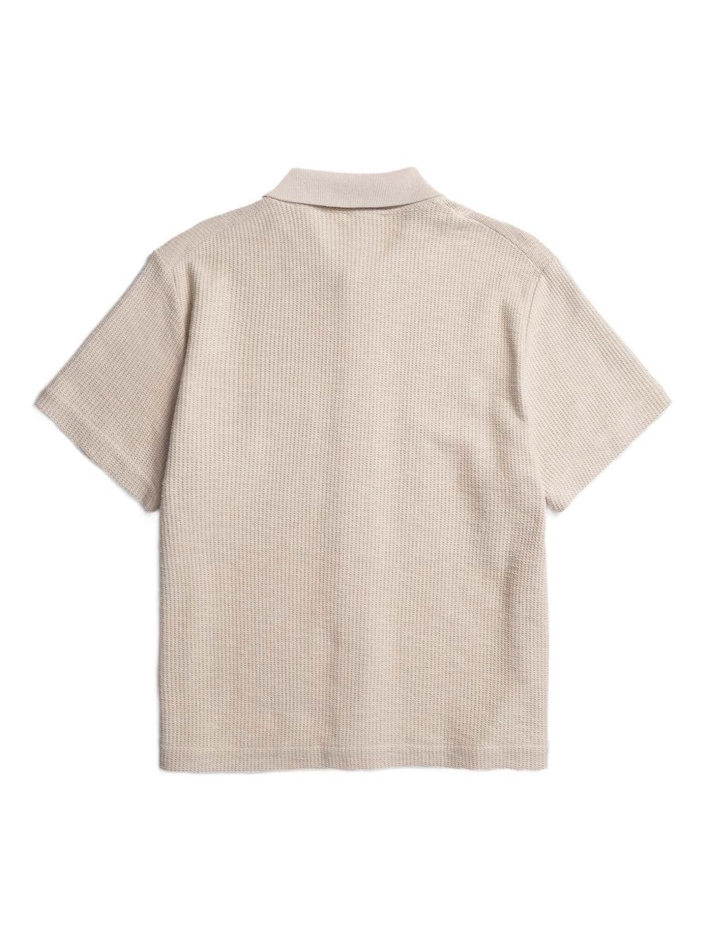 waffle-textured shirt - 2