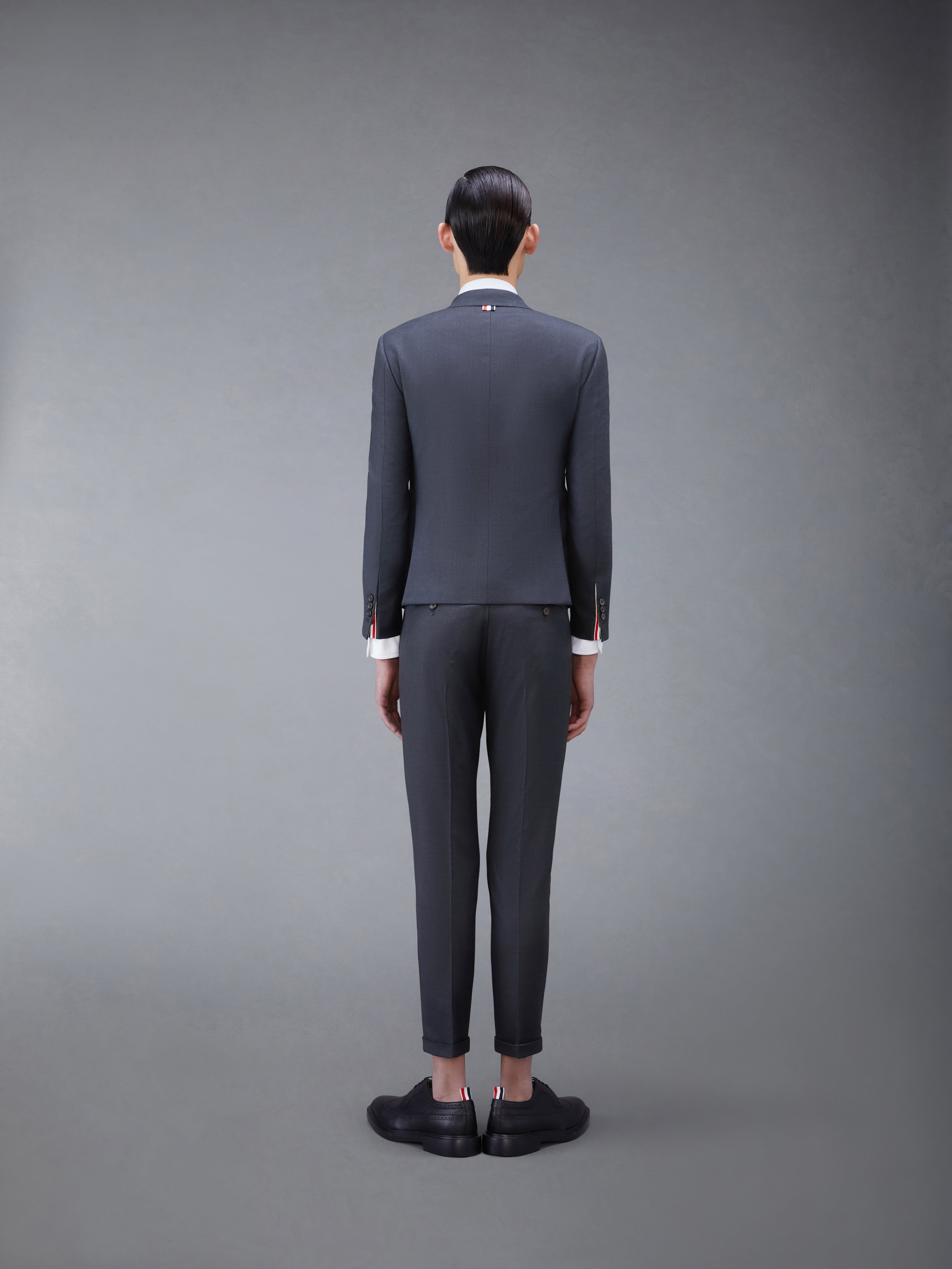 TWILL HIGH ARMHOLE SUIT AND TIE - 2