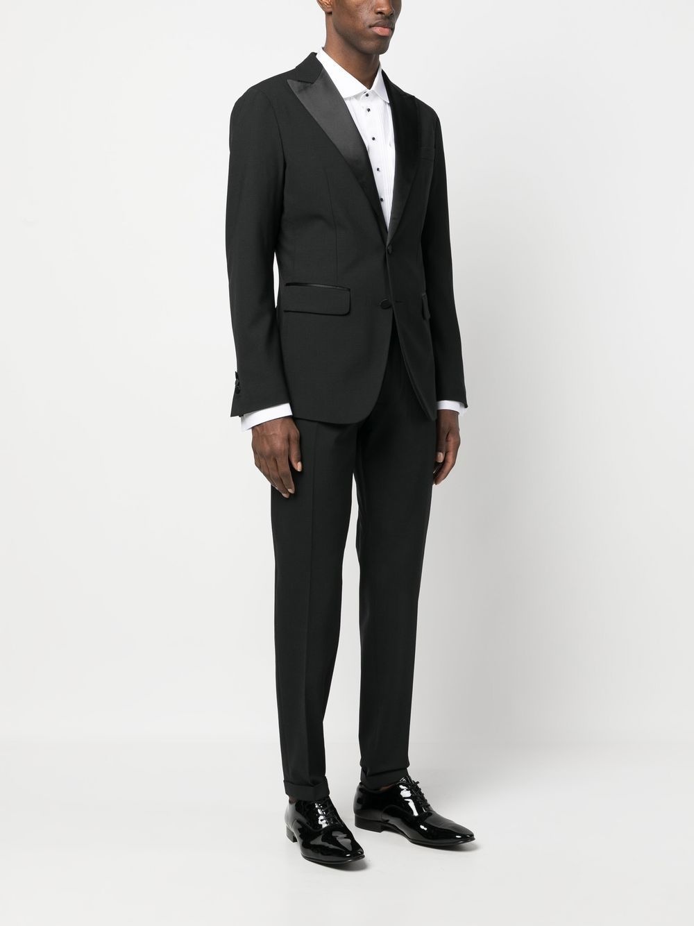 tailored single-breasted suit - 3