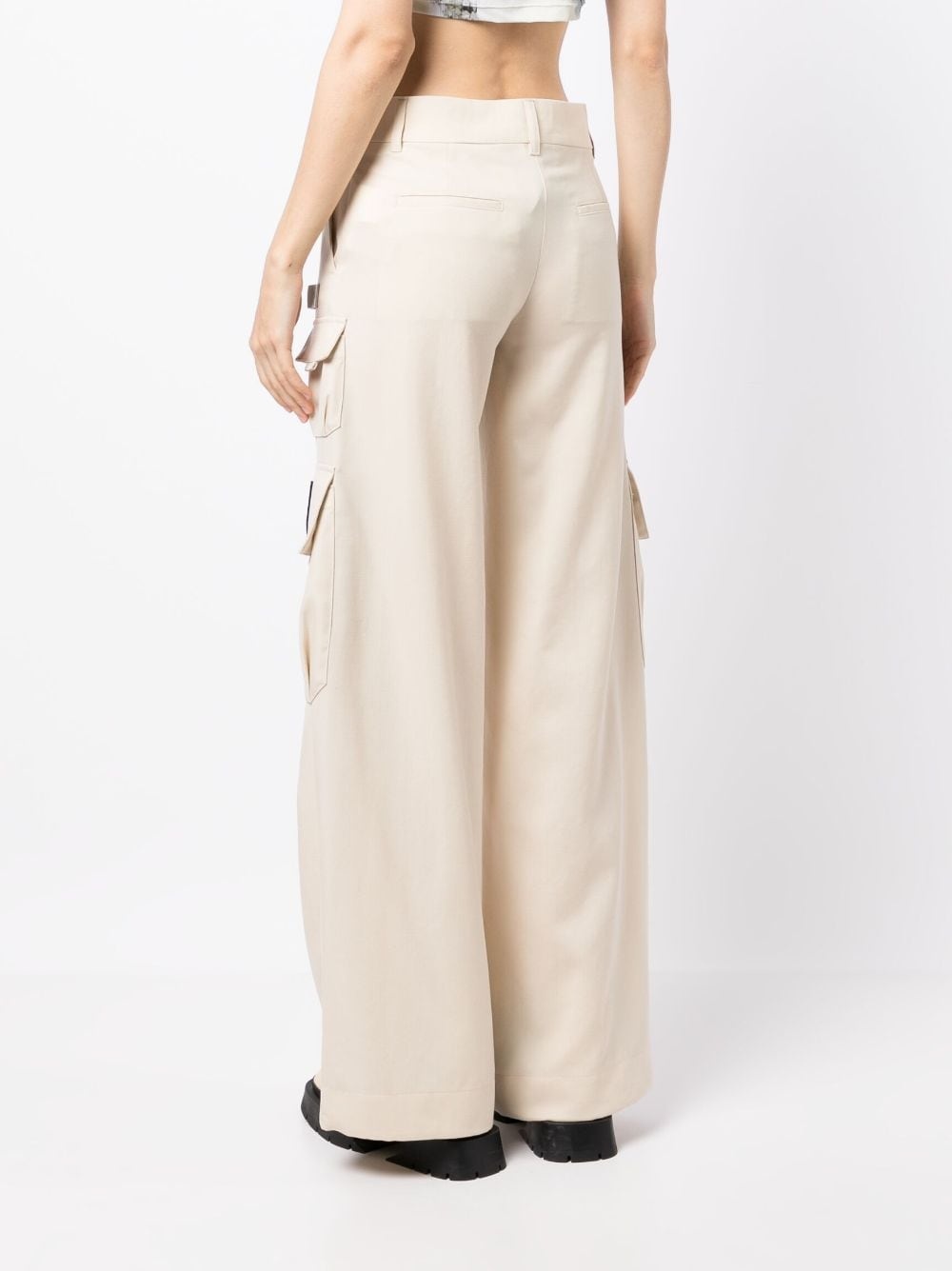 Toybox wide-leg cargo trousers - 6
