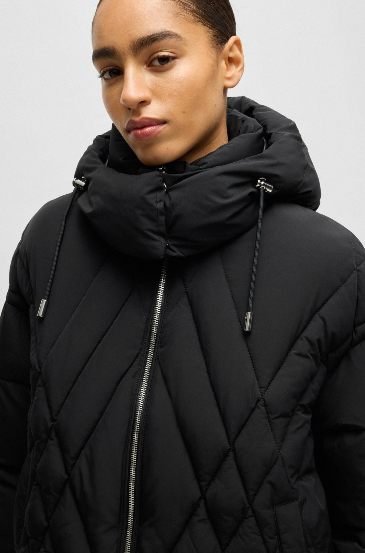 WATER-REPELLENT JACKET WITH SEASONAL QUILTING - 5