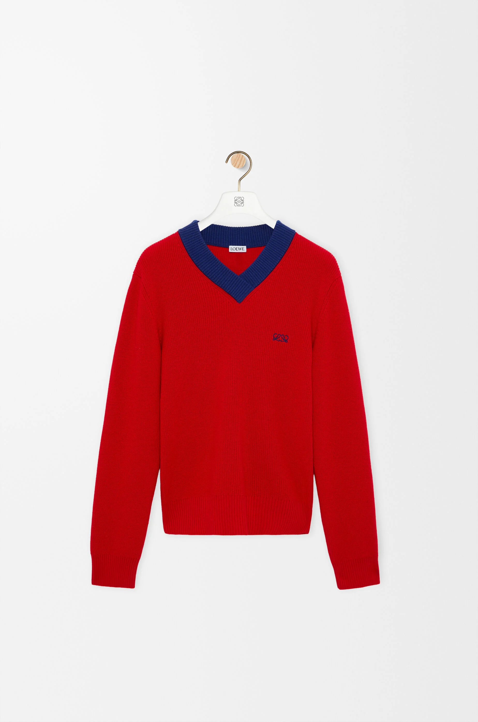 Sweater in cotton and wool - 1