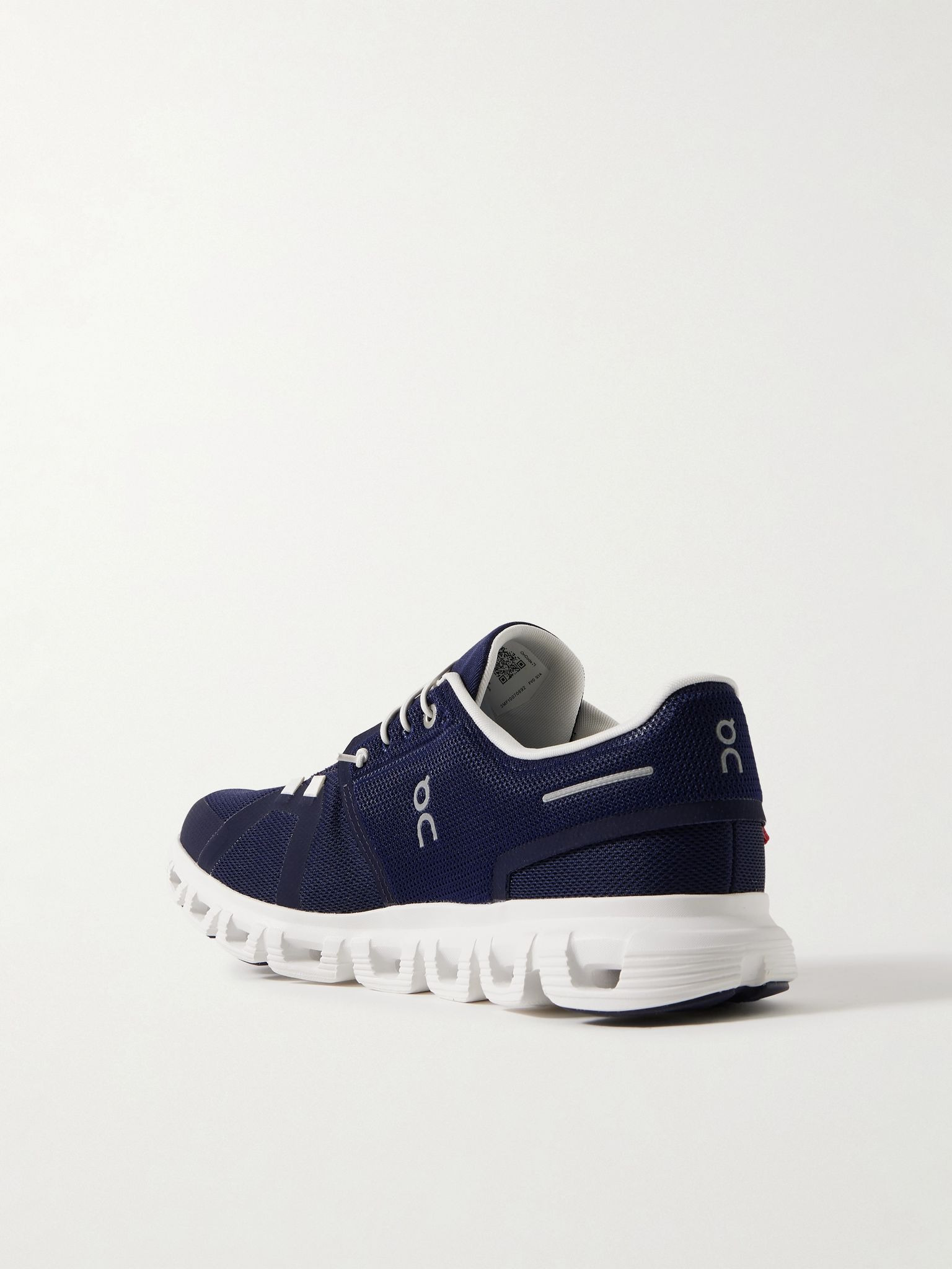 Cloud 6 Rubber-Trimmed Mesh Slip-On Sneakers Navy - 4
