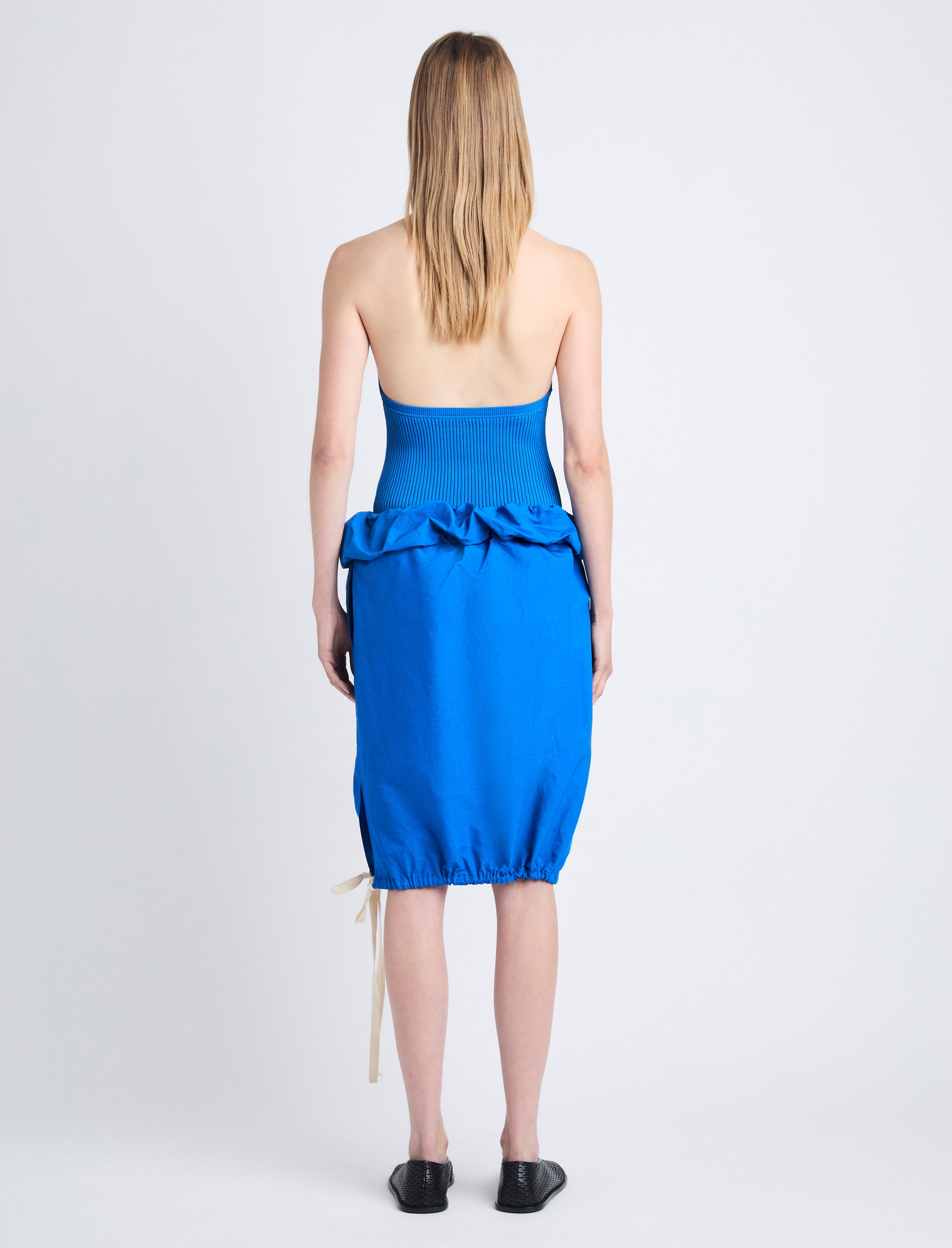 Hayley Skirt in Lightweight Crinkle Poplin - 4
