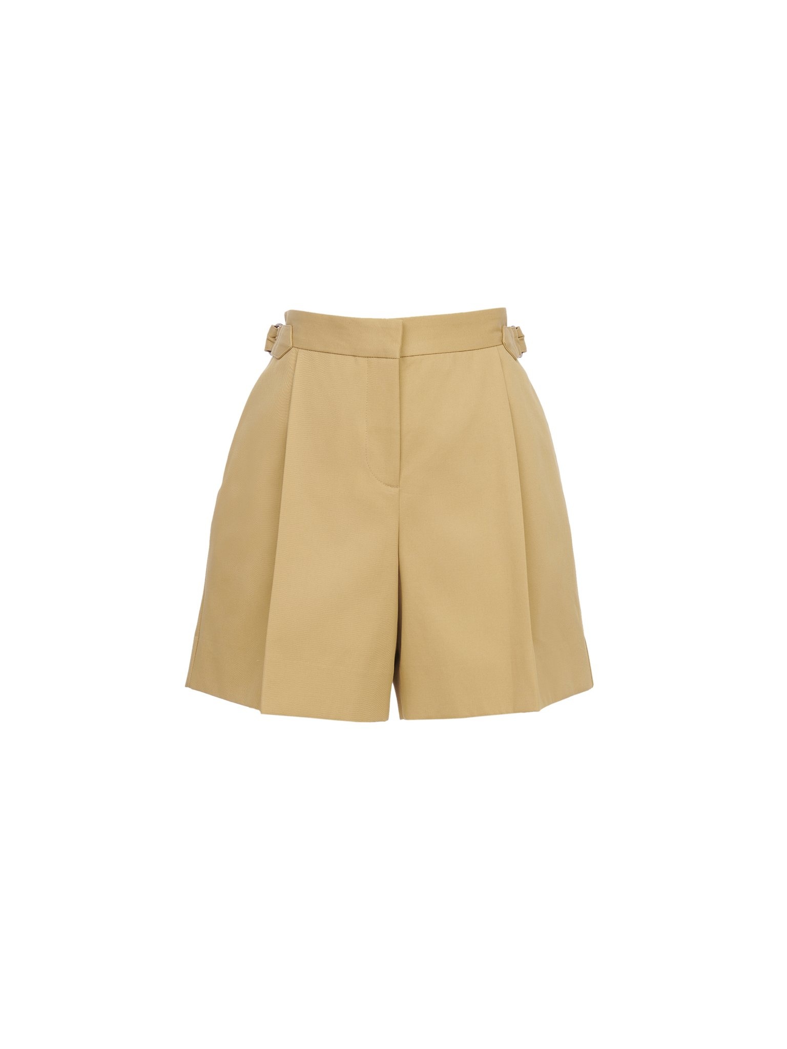 PLEATED BERMUDA SHORTS - 1