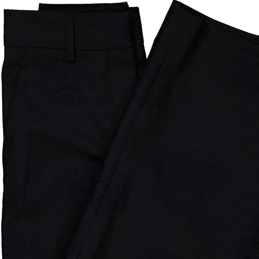 Burberry Black Jane Ekd Trousers - 2