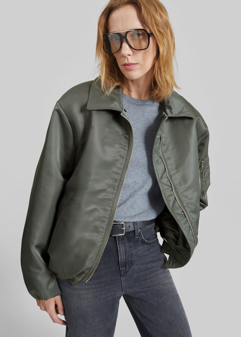 Arslev Bomber Jacket - Pale Olive 6