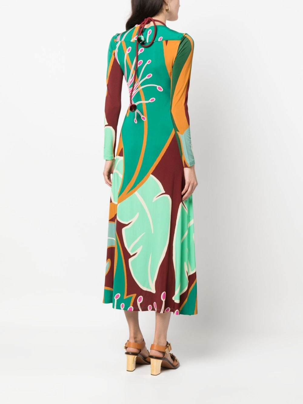 Tapestry Of Time long-sleeved dress - 4