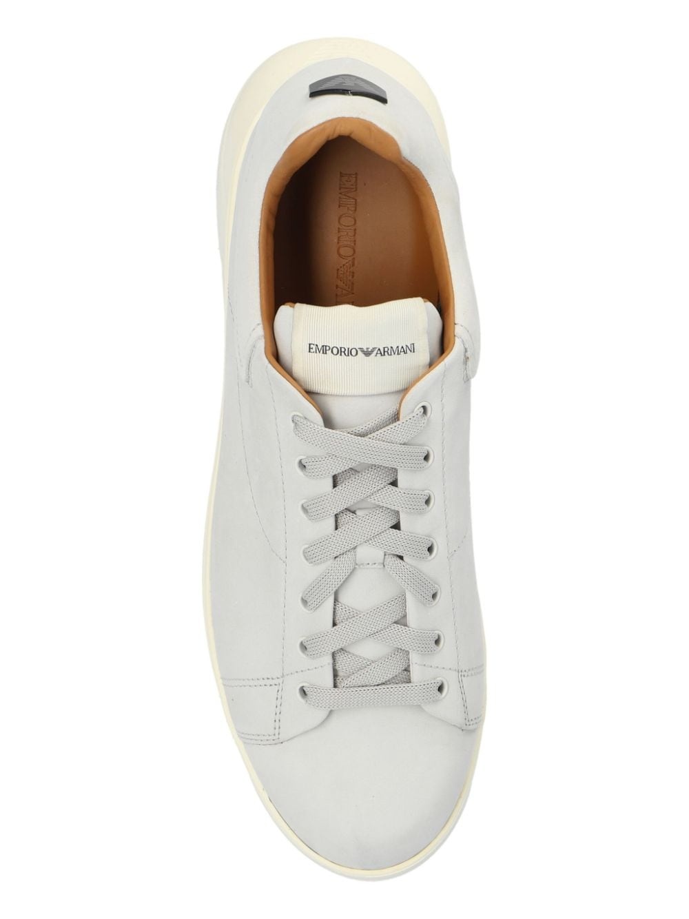 lace-up leather sneakers - 6