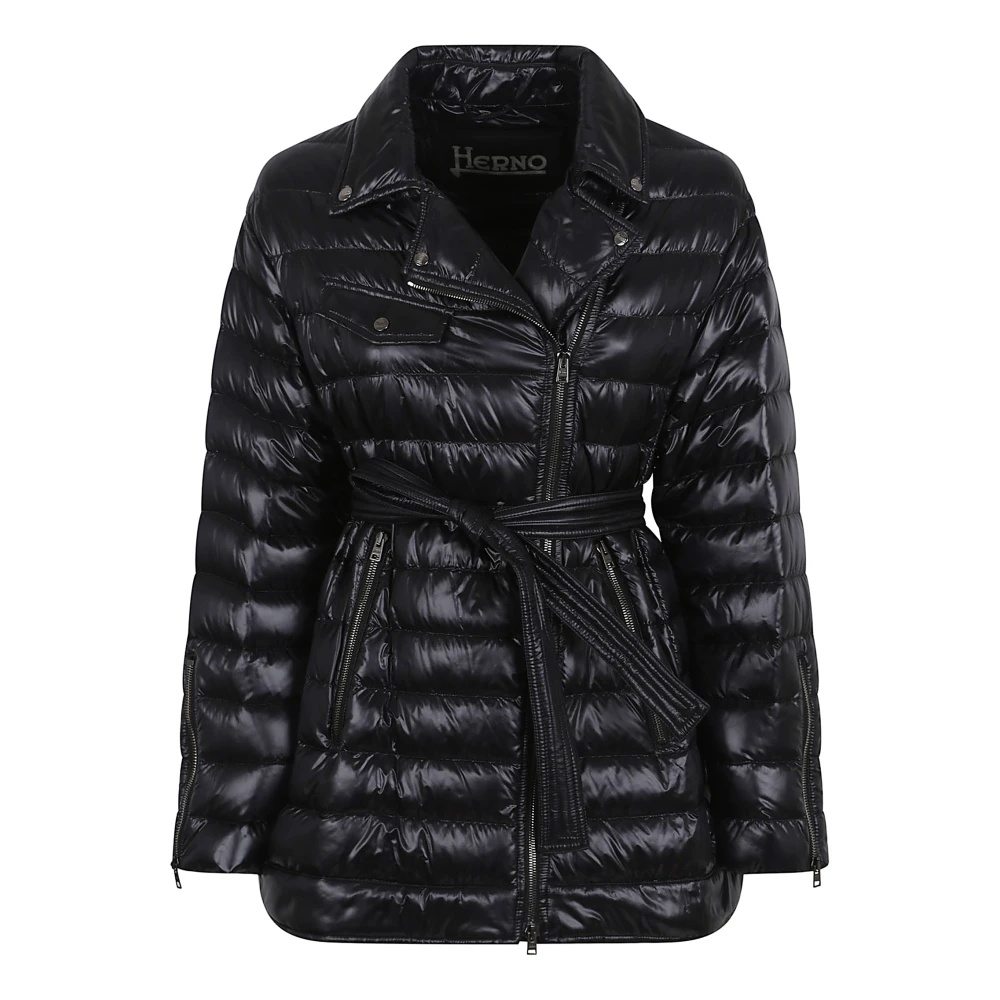 ジャケット HERNO PI002033D.12017Z Jackets Herno BLACK JACKET FOR WOMEN, STYLISH & WARM | miinto